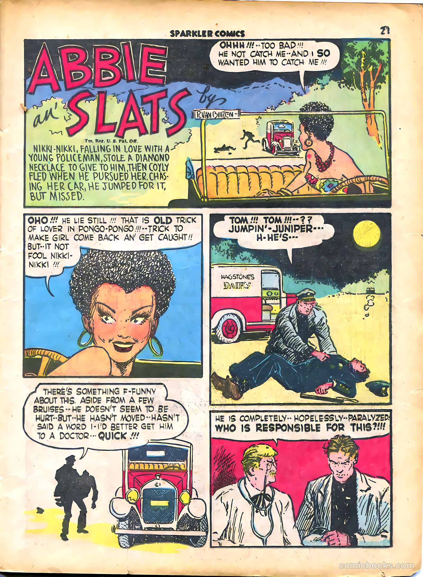 Sparkle Comics #15 (1951) — page 23 of 56