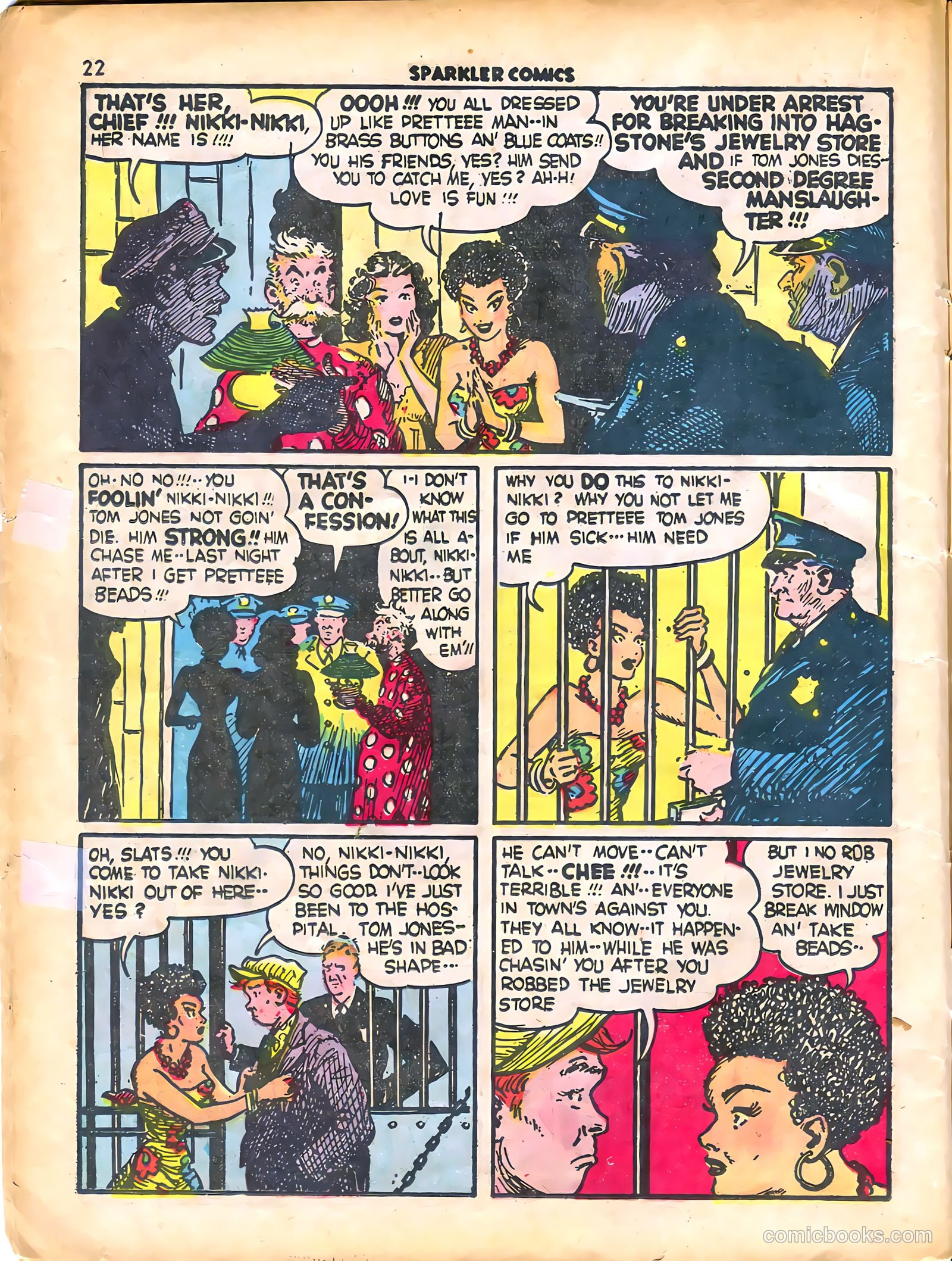 Sparkle Comics #15 (1951) — page 24 of 56
