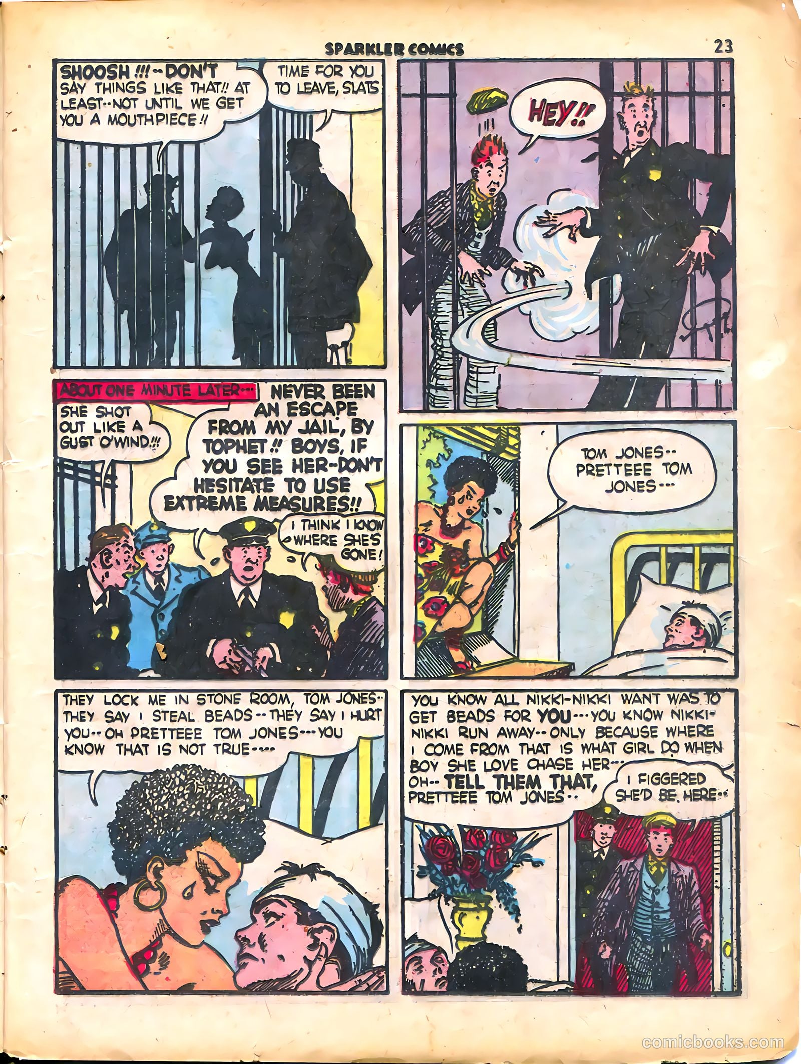 Sparkle Comics #15 (1951) — page 25 of 56