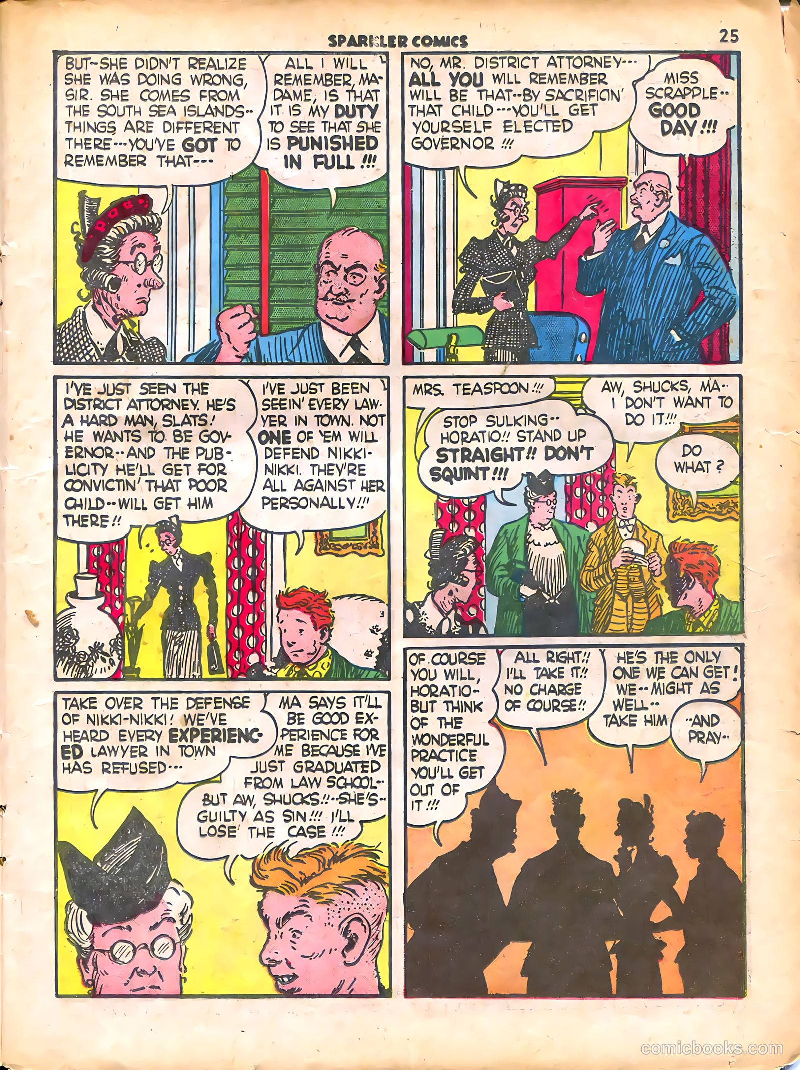 Sparkle Comics #15 (1951) — page 27 of 56