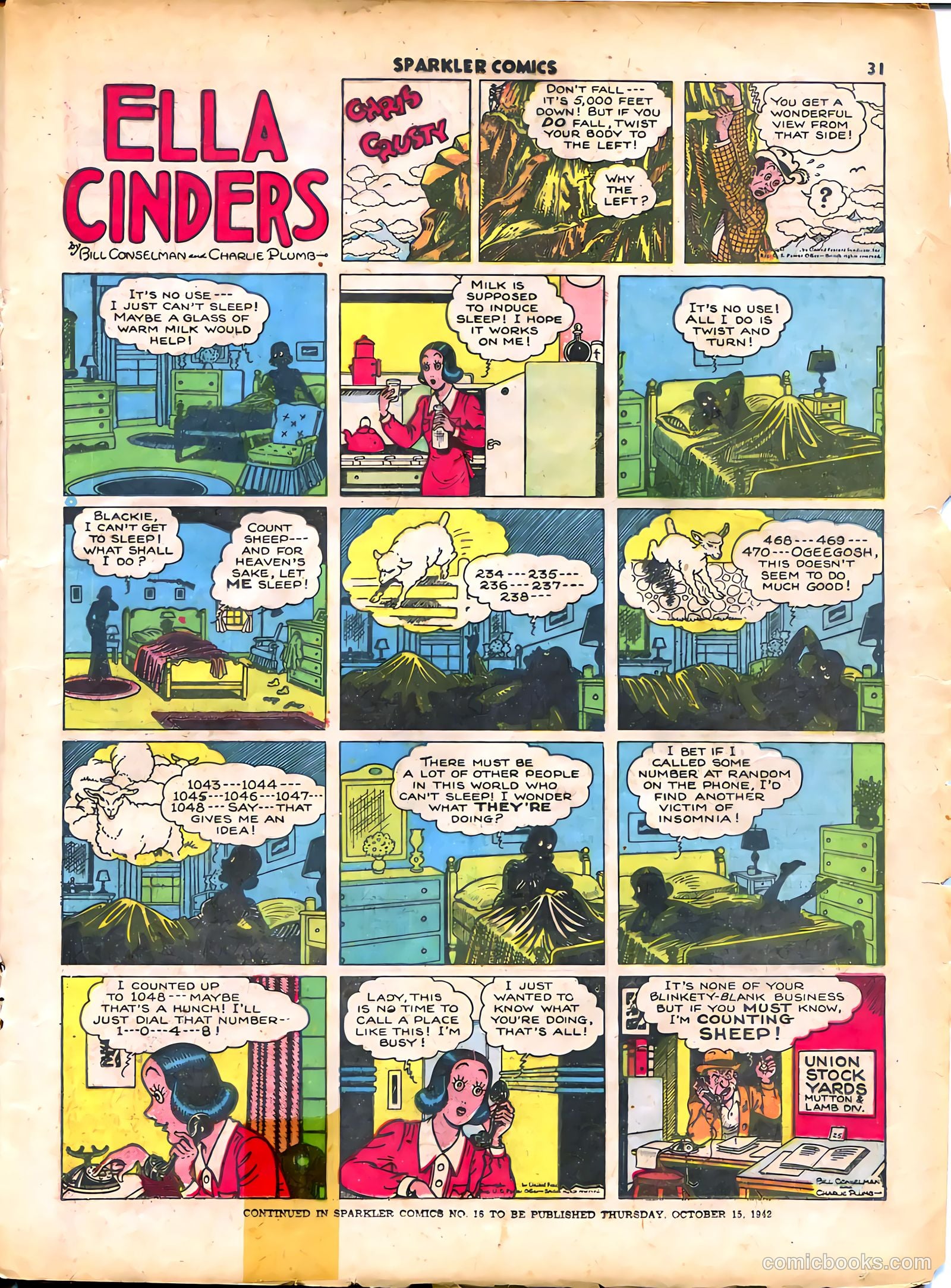 Sparkle Comics #15 (1951) — page 33 of 56