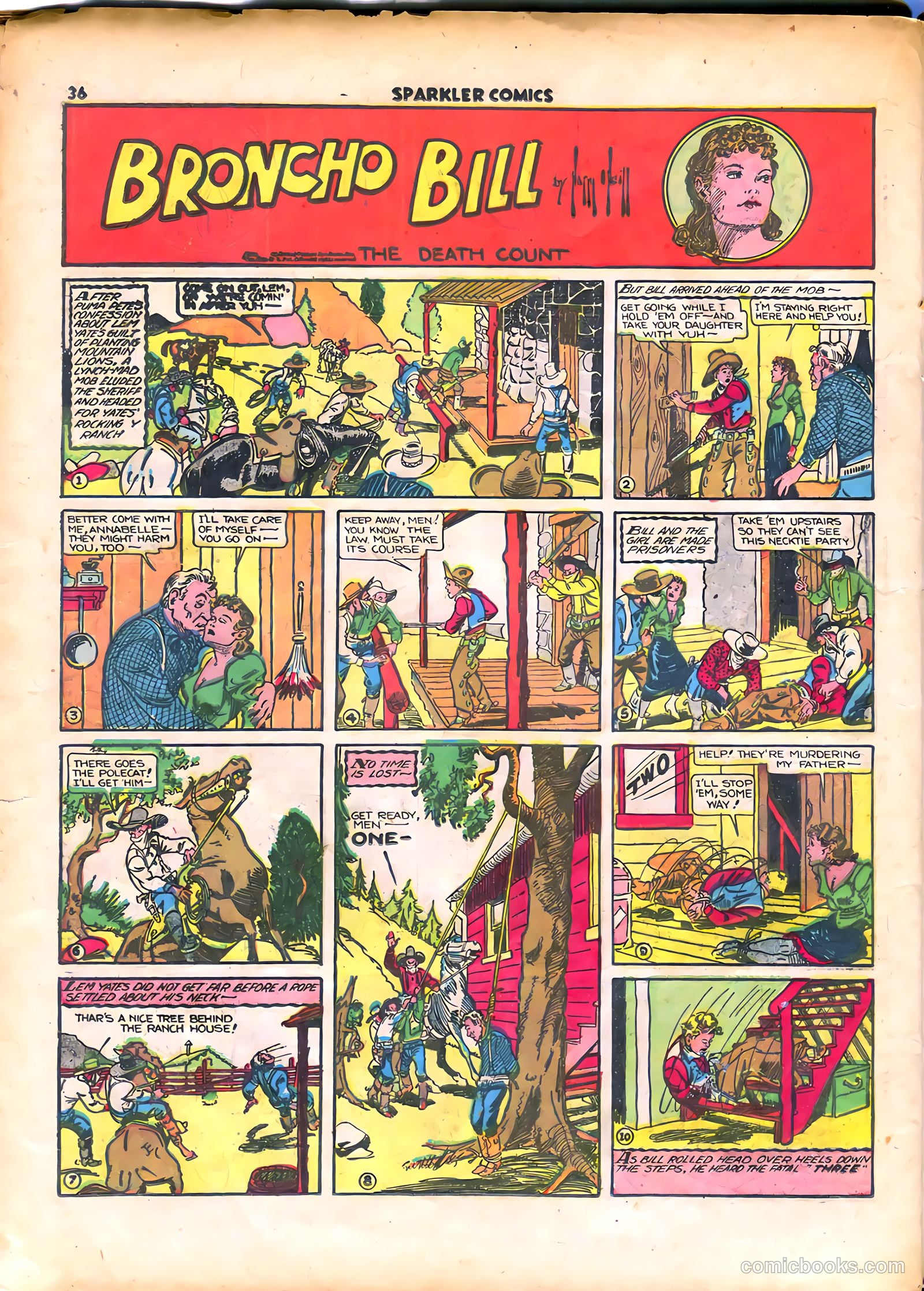 Sparkle Comics #15 (1951) — page 38 of 56