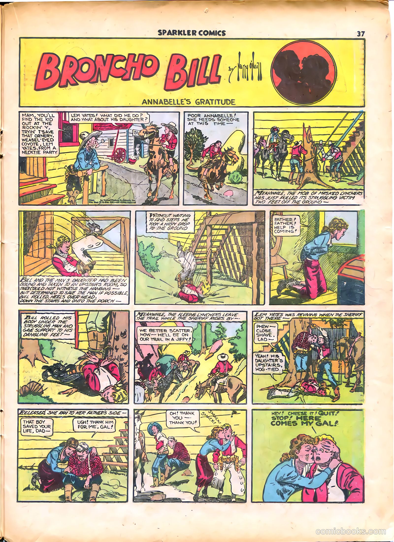 Sparkle Comics #15 (1951) — page 39 of 56