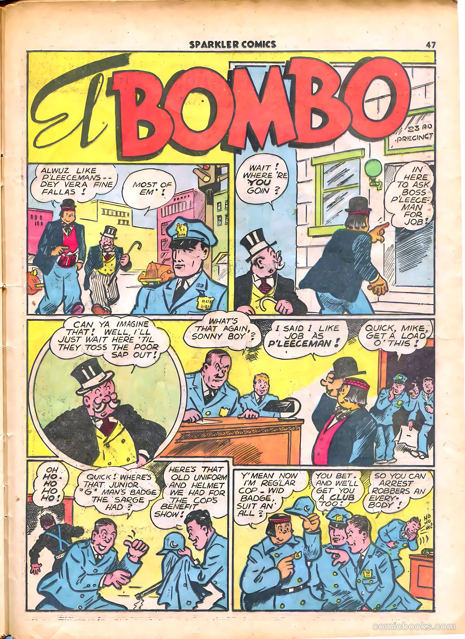 Sparkle Comics #15 (1951) — page 42 of 56