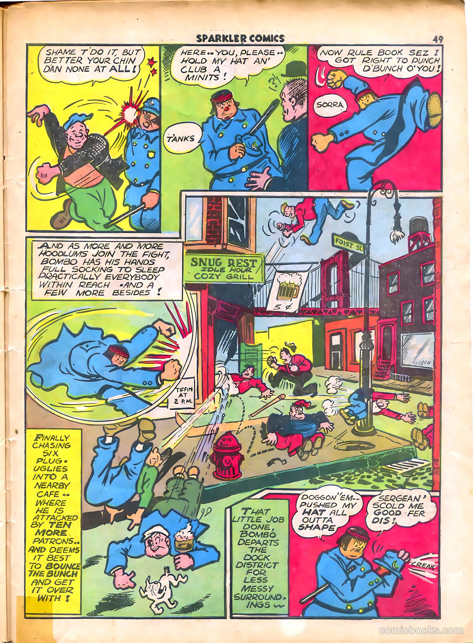 Sparkle Comics #15 (1951) — page 44 of 56
