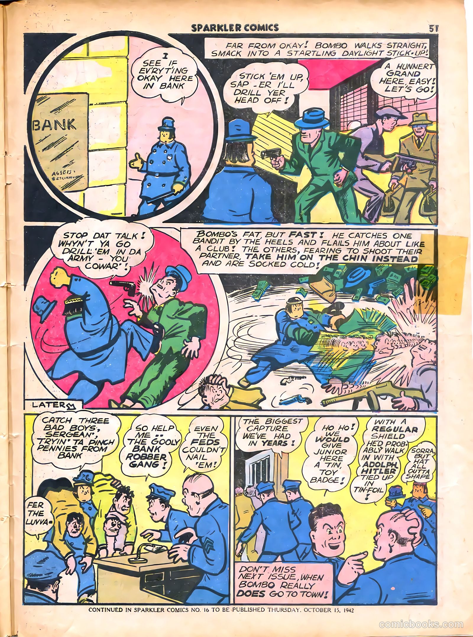 Sparkle Comics #15 (1951) — page 46 of 56