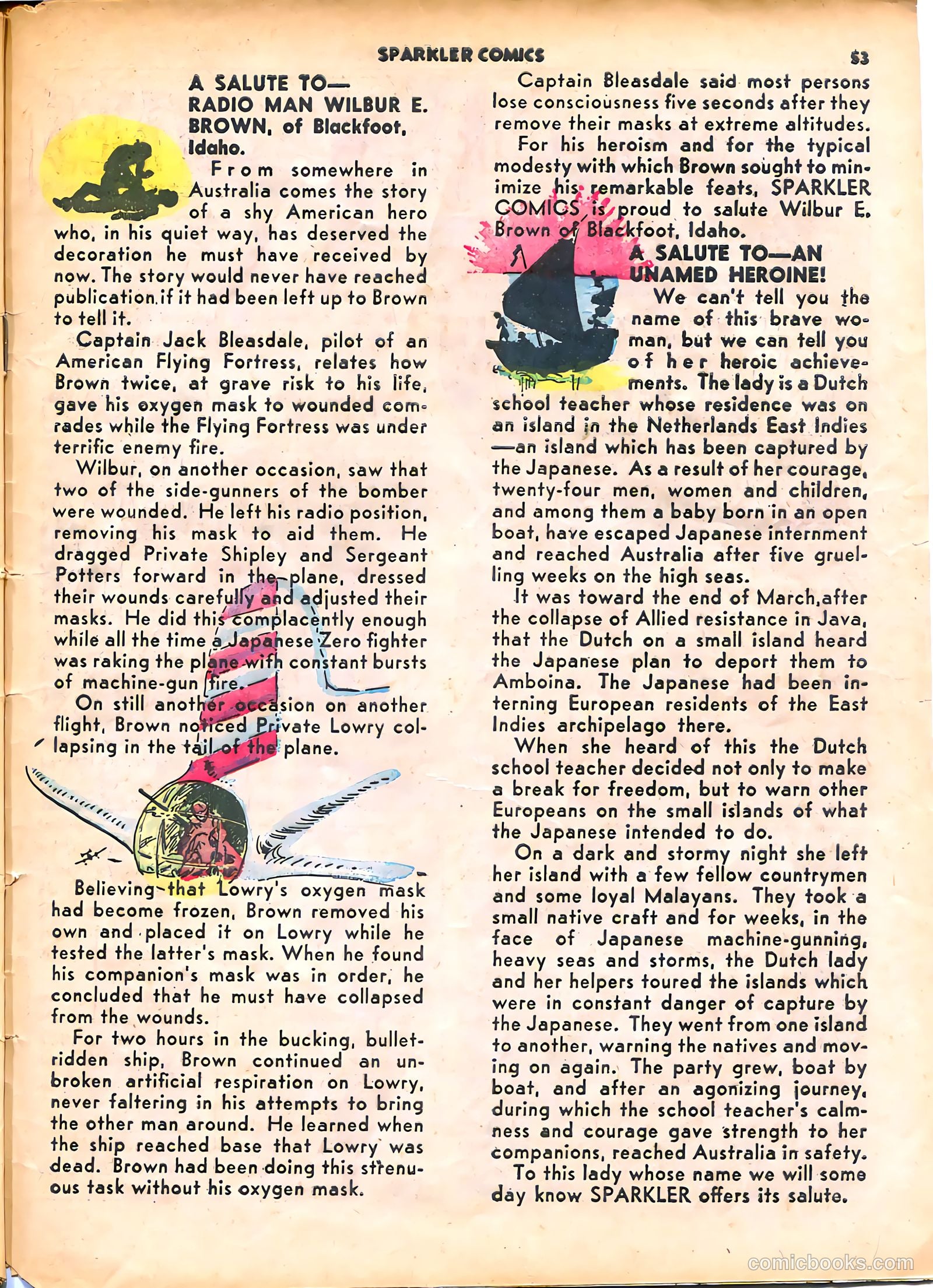 Sparkle Comics #15 (1951) — page 48 of 56