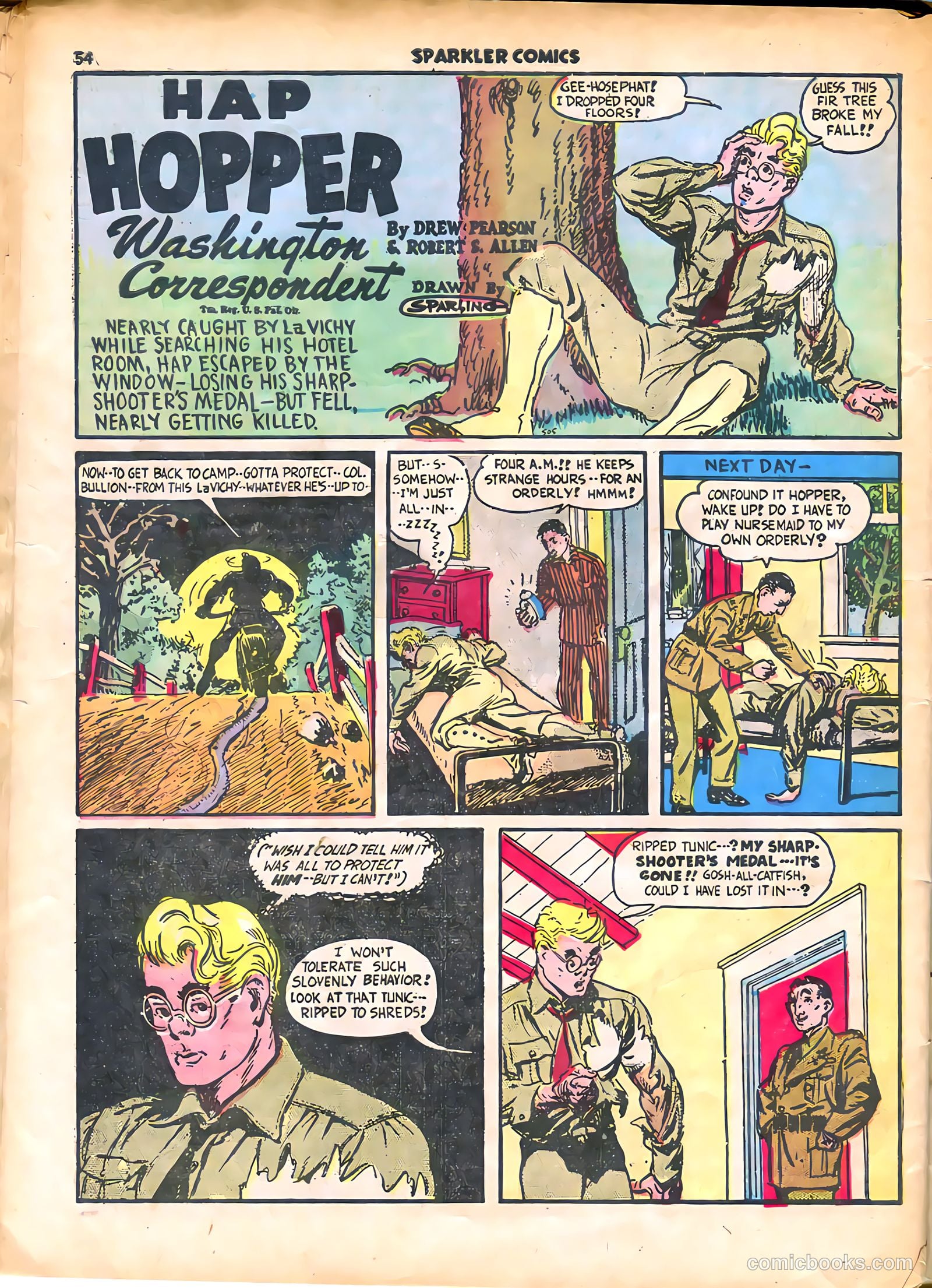 Sparkle Comics #15 (1951) — page 49 of 56