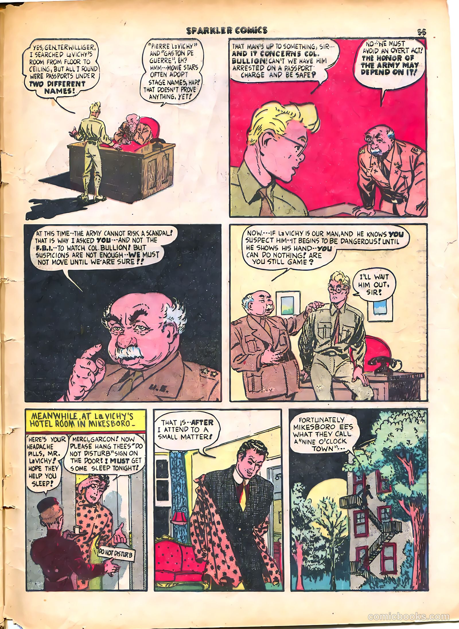 Sparkle Comics #15 (1951) — page 50 of 56