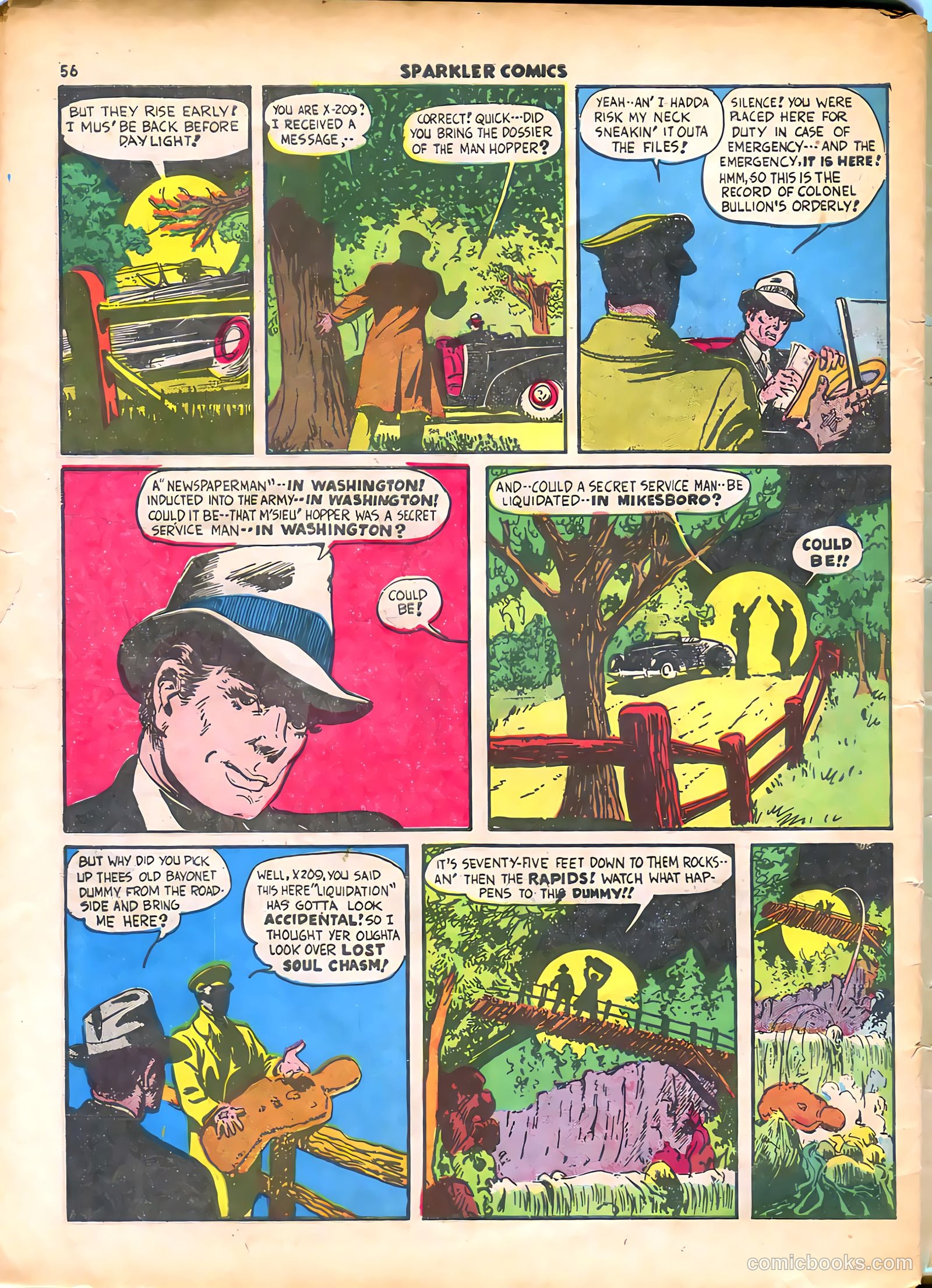 Sparkle Comics #15 (1951) — page 51 of 56