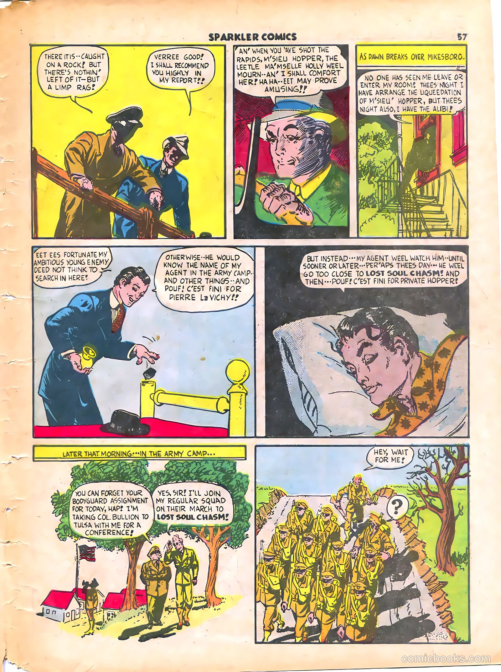Sparkle Comics #15 (1951) — page 52 of 56