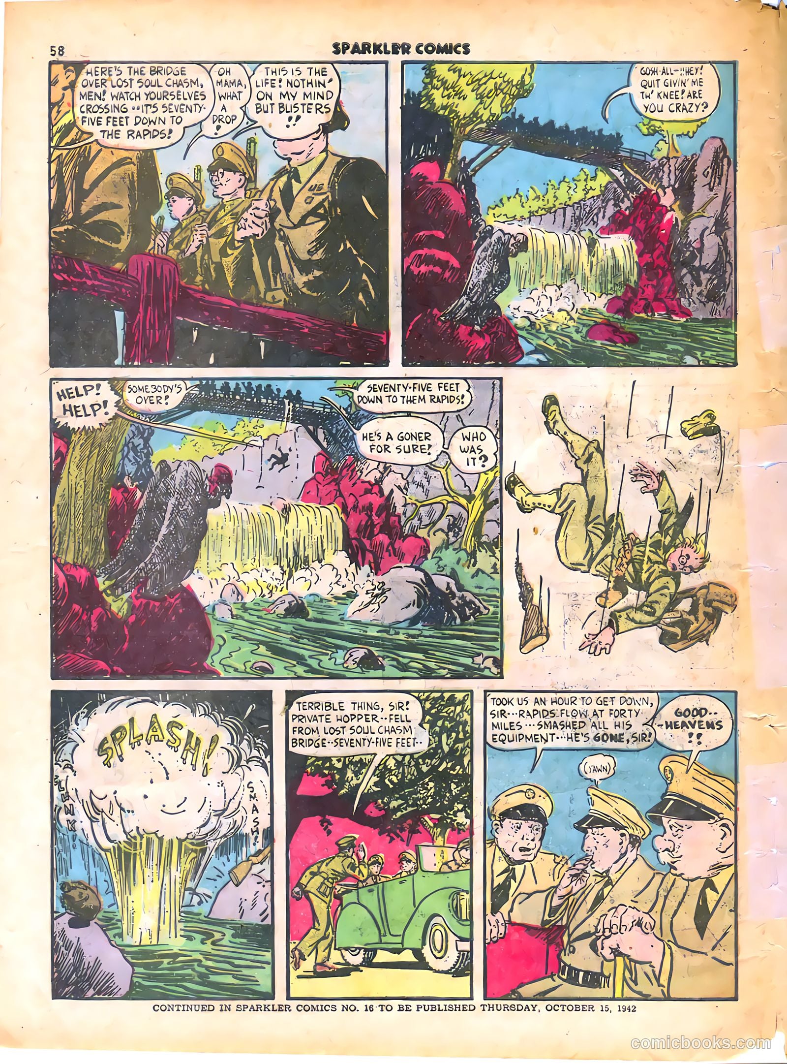 Sparkle Comics #15 (1951) — page 53 of 56