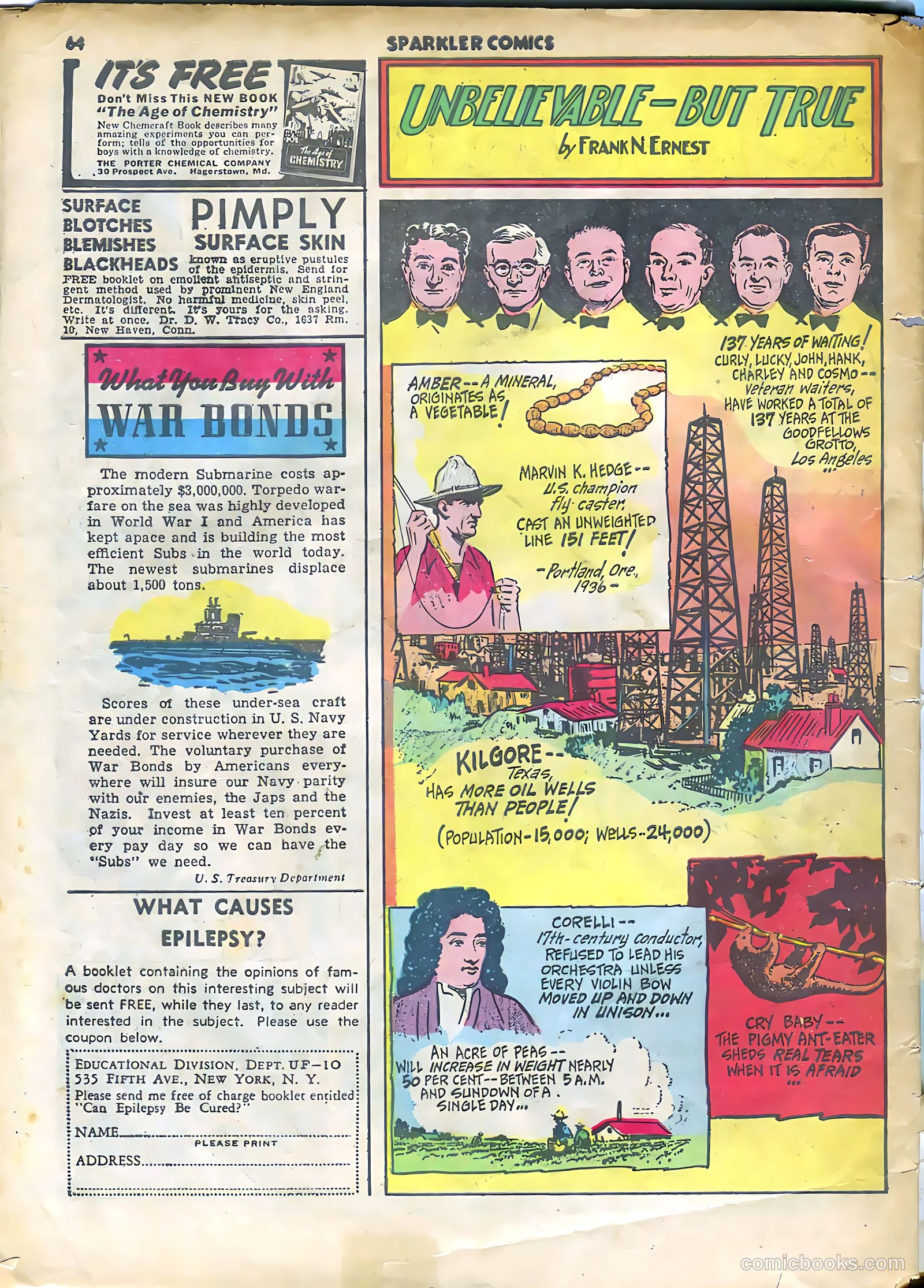 Sparkle Comics #15 (1951) — page 54 of 56