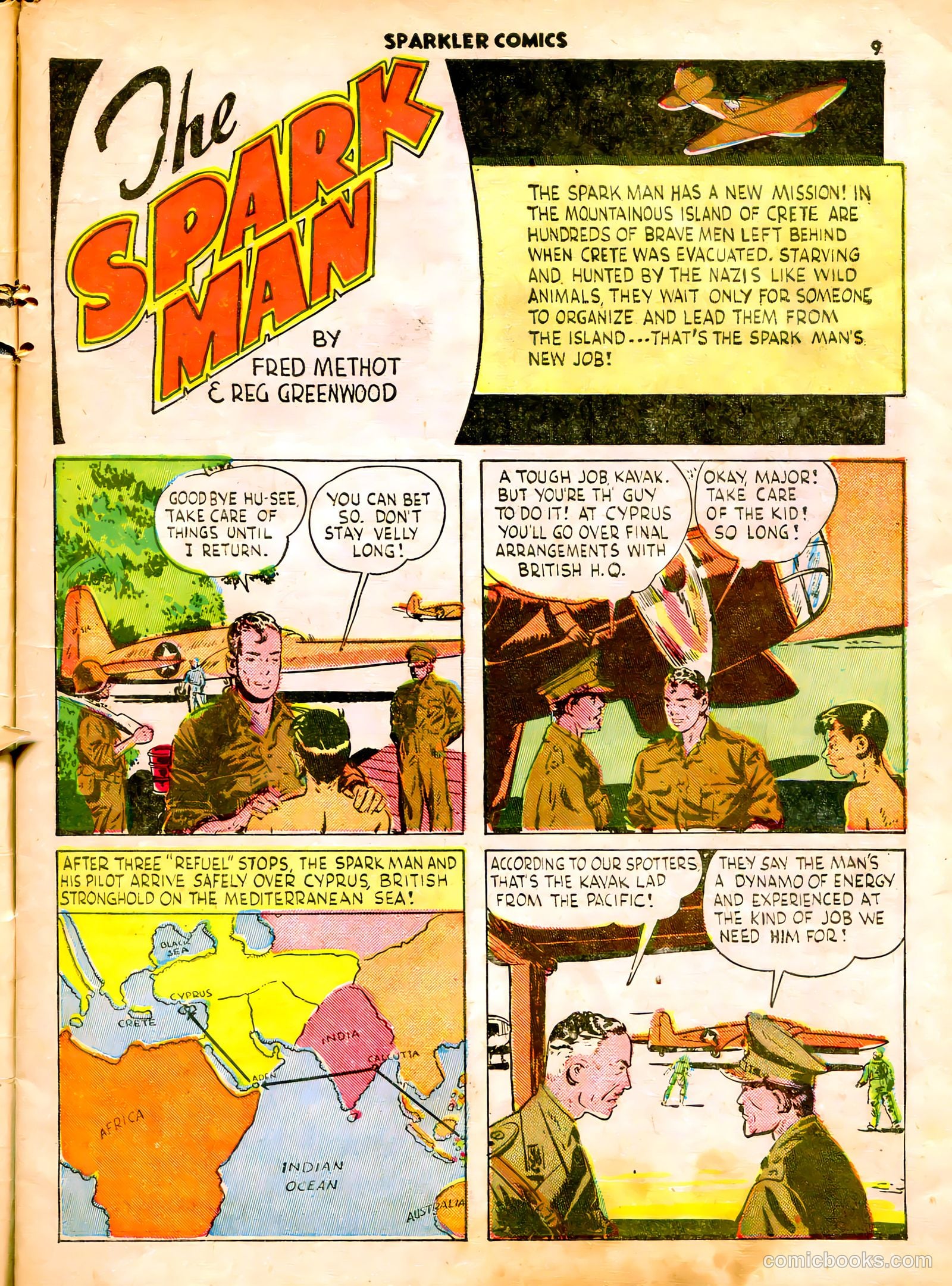 Sparkle Comics #17 (1951) — page 5 of 54