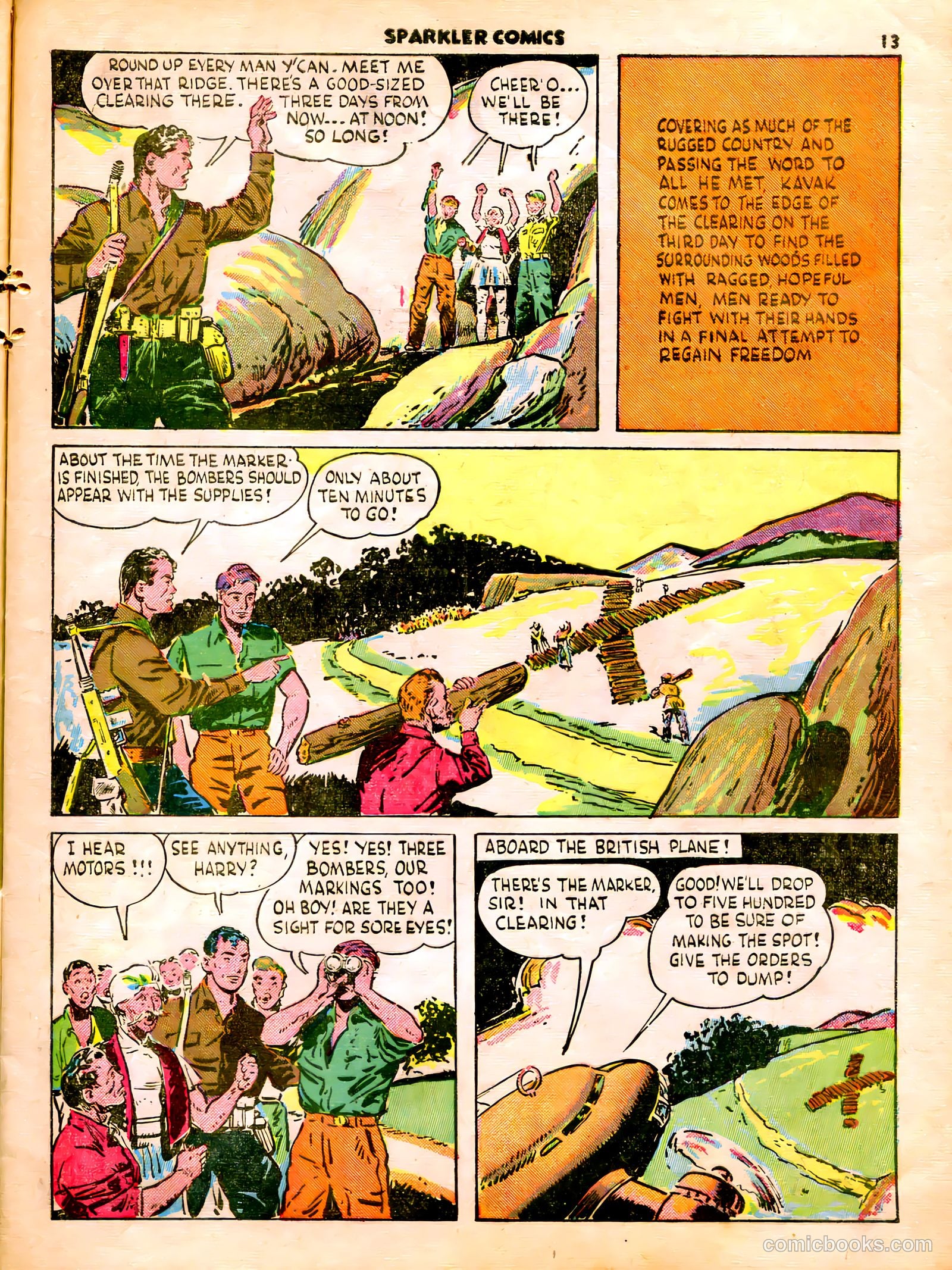 Sparkle Comics #17 (1951) — page 9 of 54