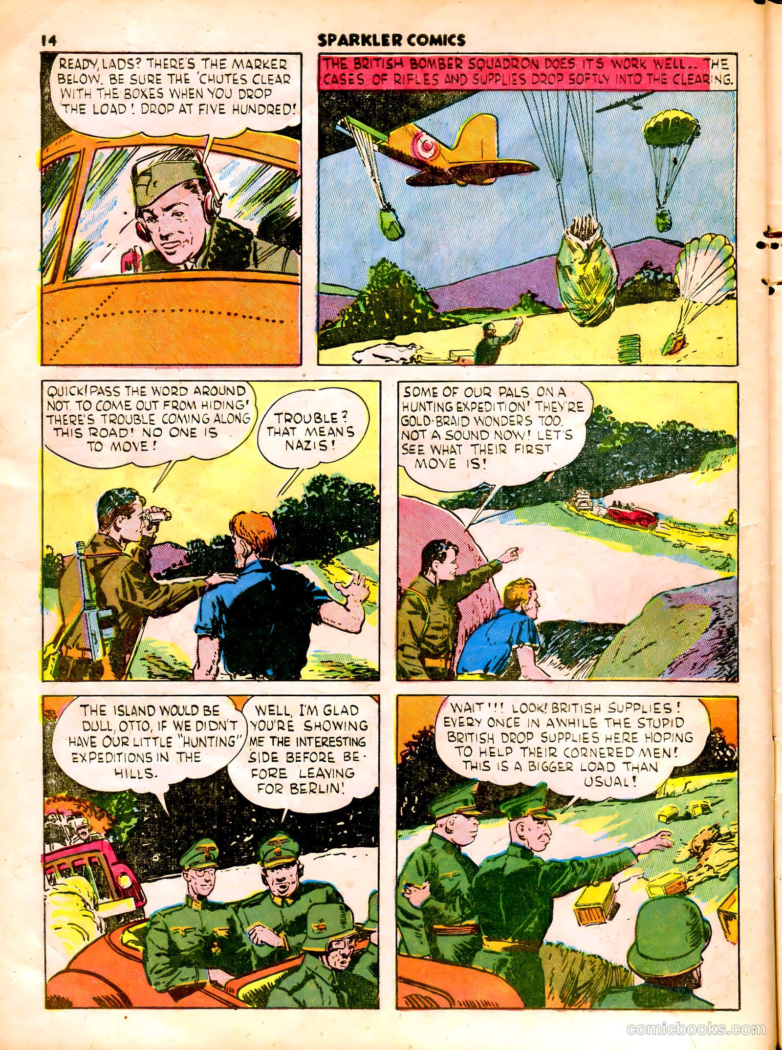 Sparkle Comics #17 (1951) — page 10 of 54