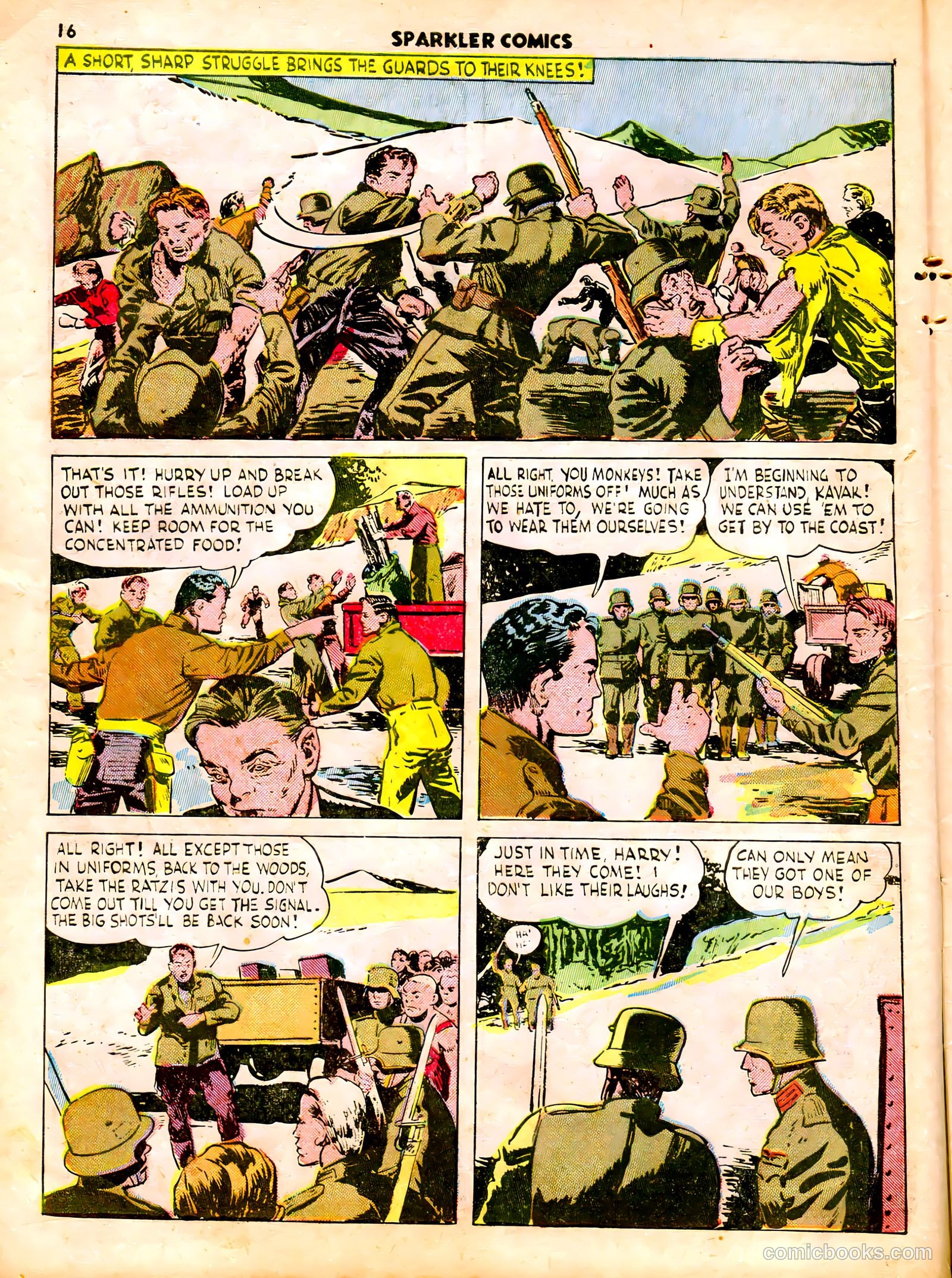 Sparkle Comics #17 (1951) — page 12 of 54