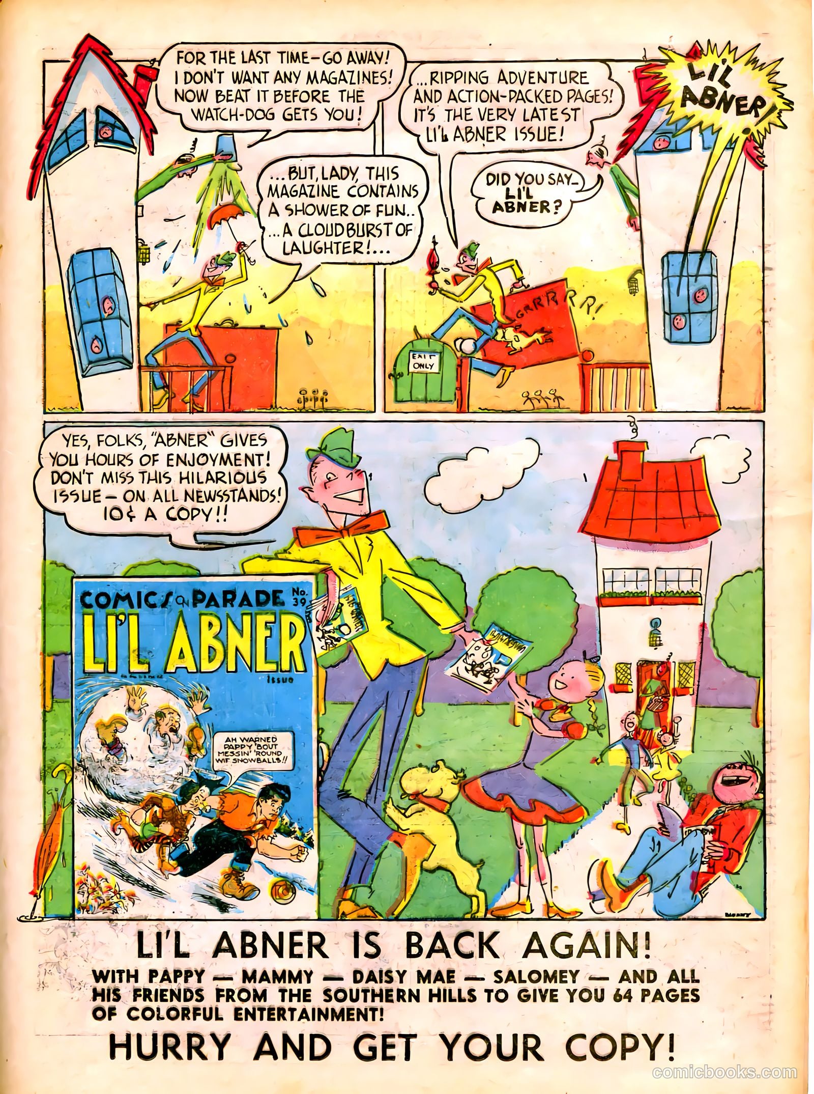 Sparkle Comics #17 (1951) — page 27 of 54