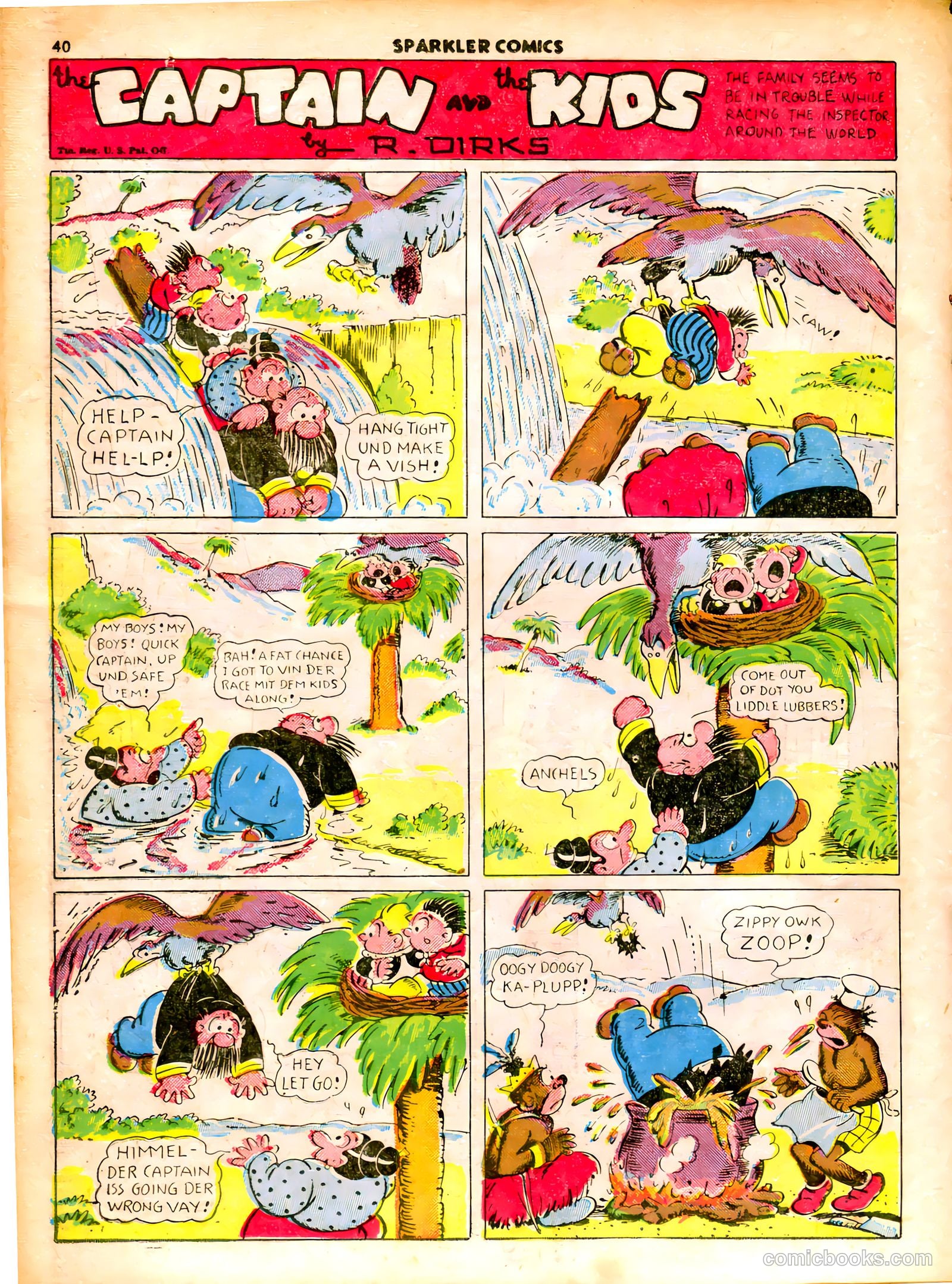 Sparkle Comics #17 (1951) — page 28 of 54