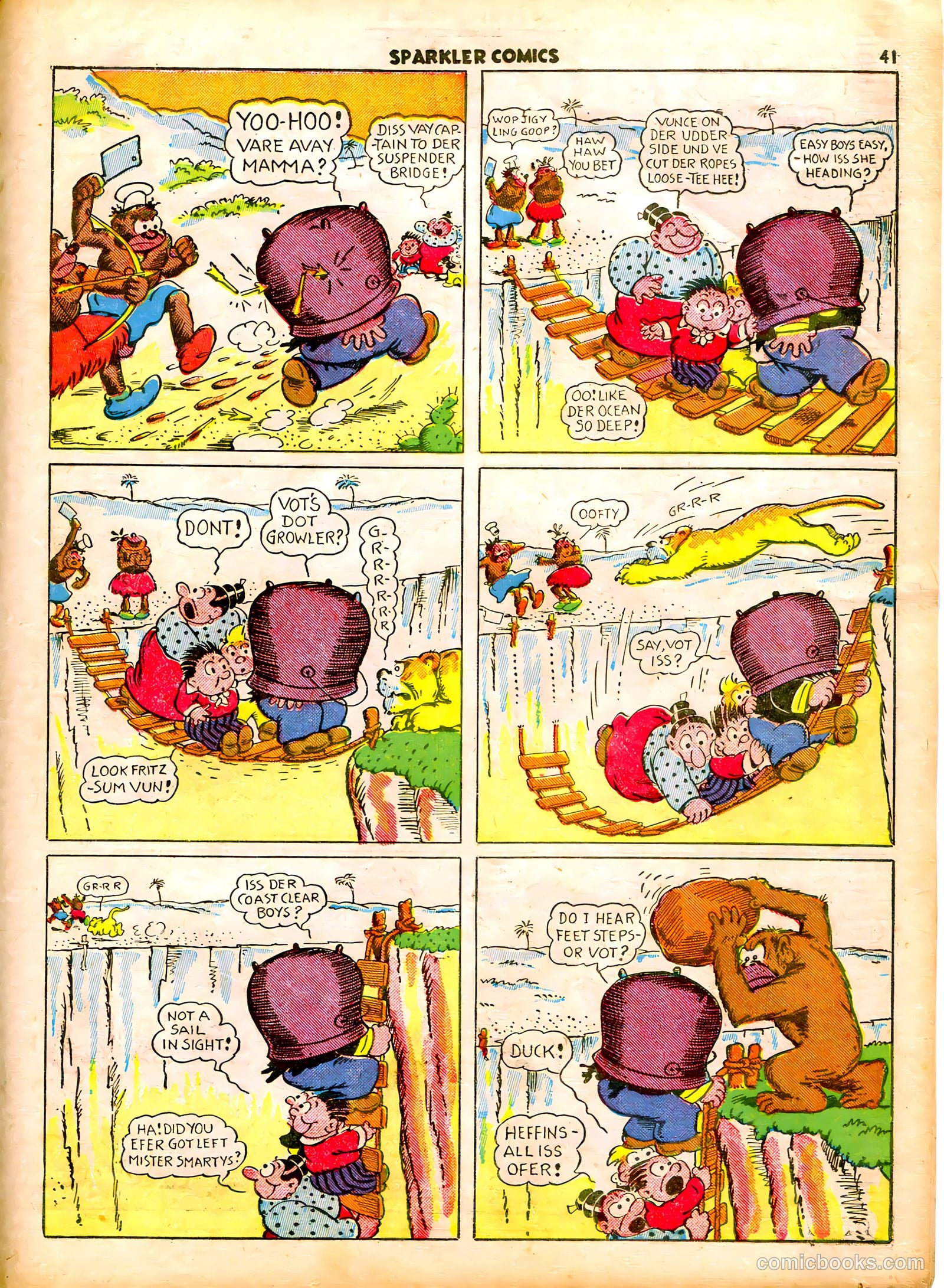 Sparkle Comics #17 (1951) — page 29 of 54