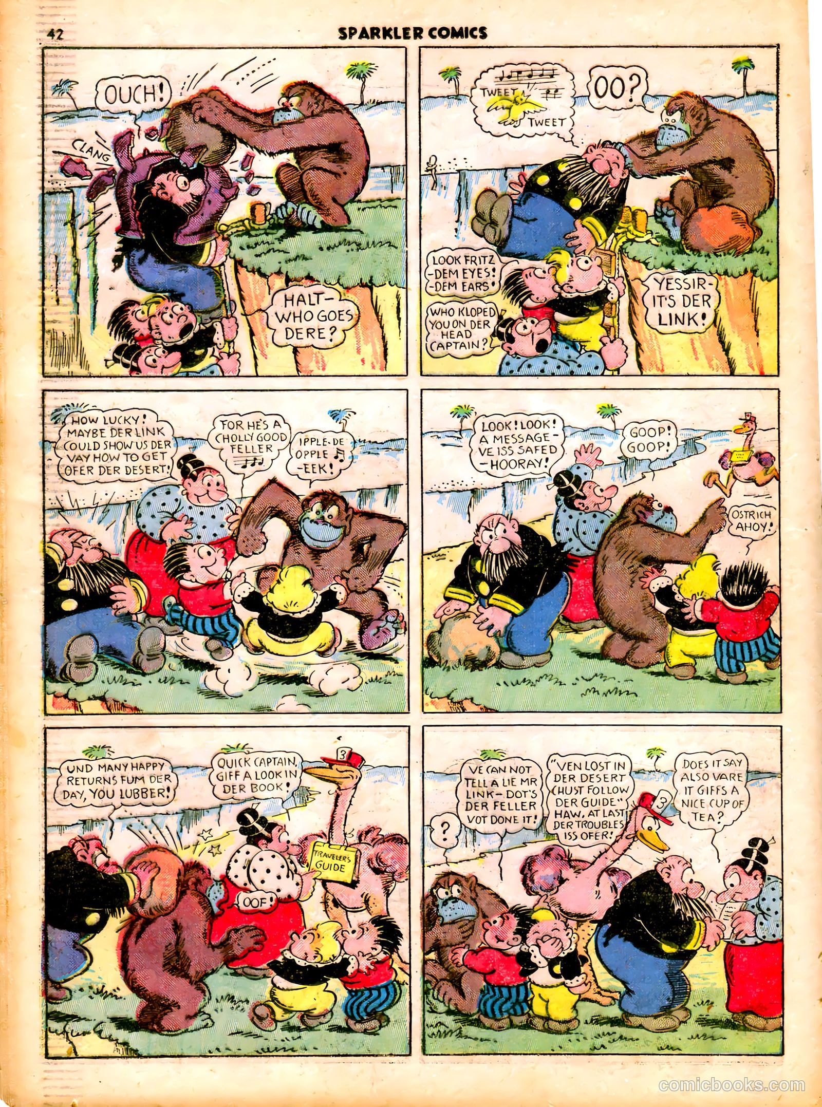 Sparkle Comics #17 (1951) — page 30 of 54