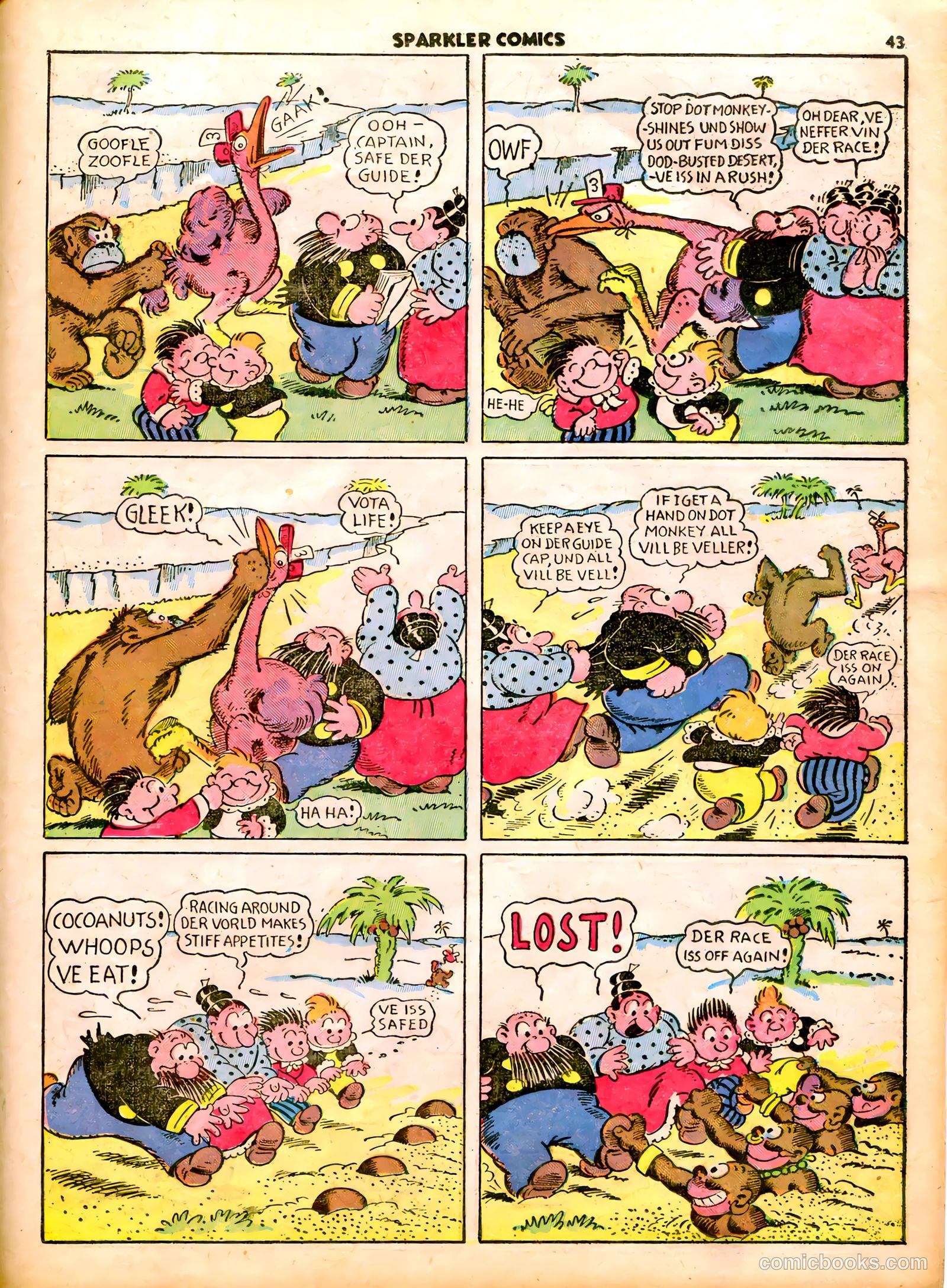 Sparkle Comics #17 (1951) — page 31 of 54