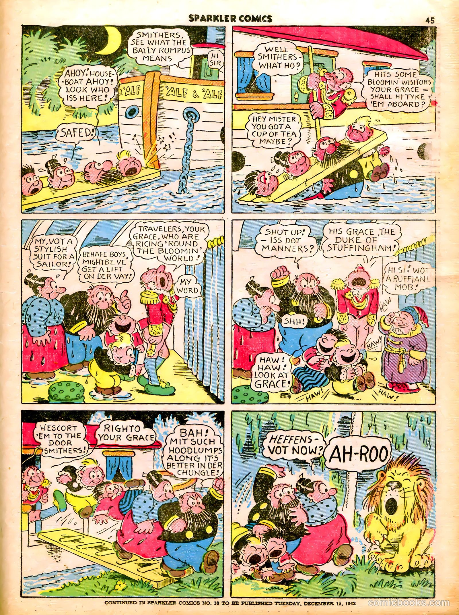 Sparkle Comics #17 (1951) — page 33 of 54
