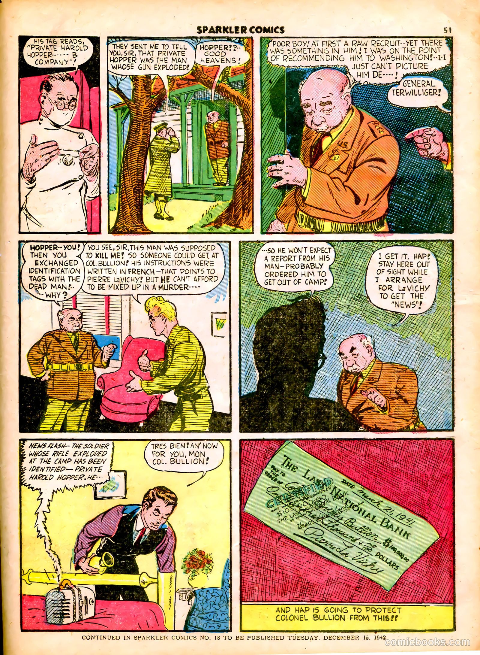 Sparkle Comics #17 (1951) — page 39 of 54