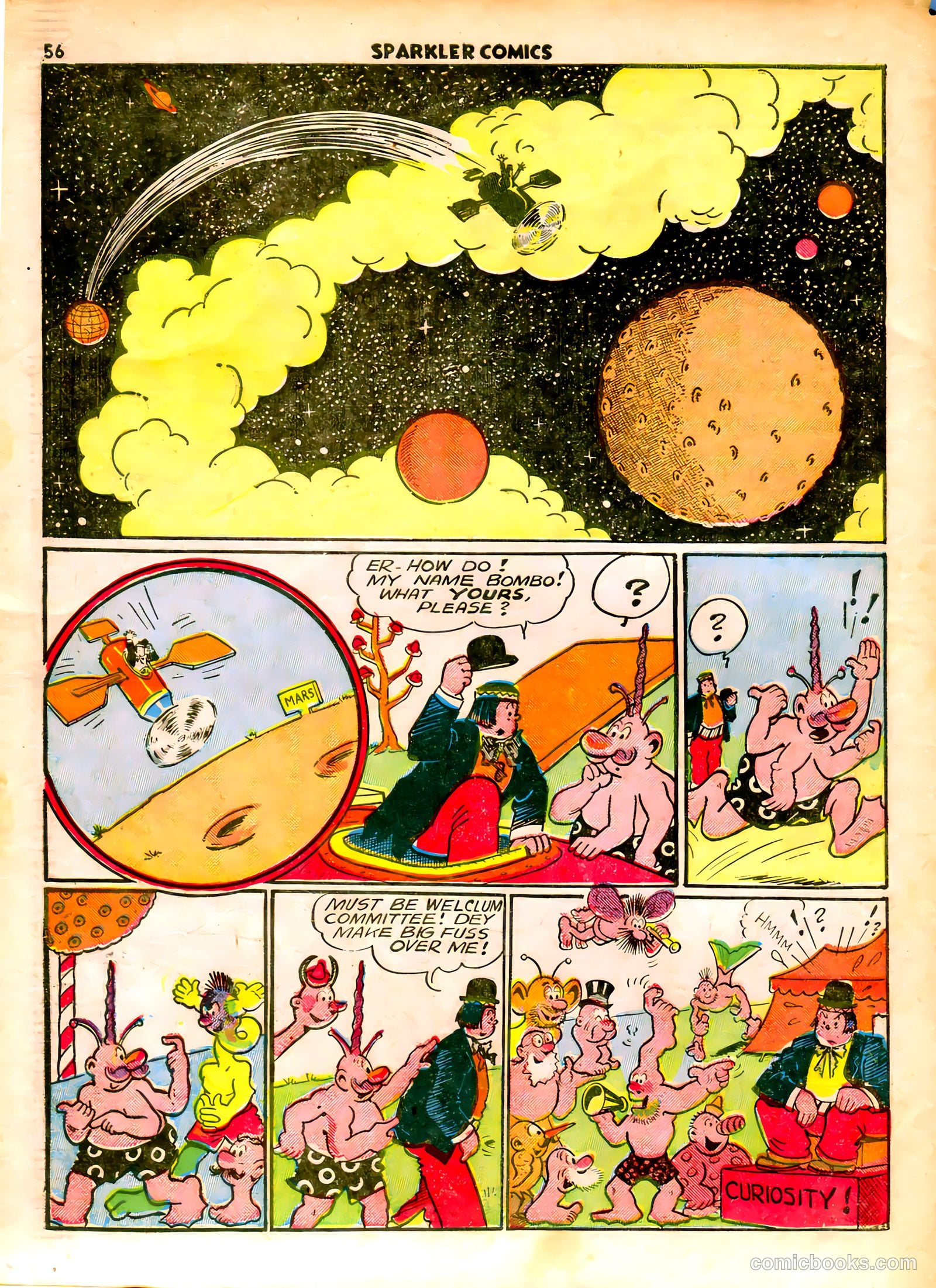 Sparkle Comics #17 (1951) — page 44 of 54