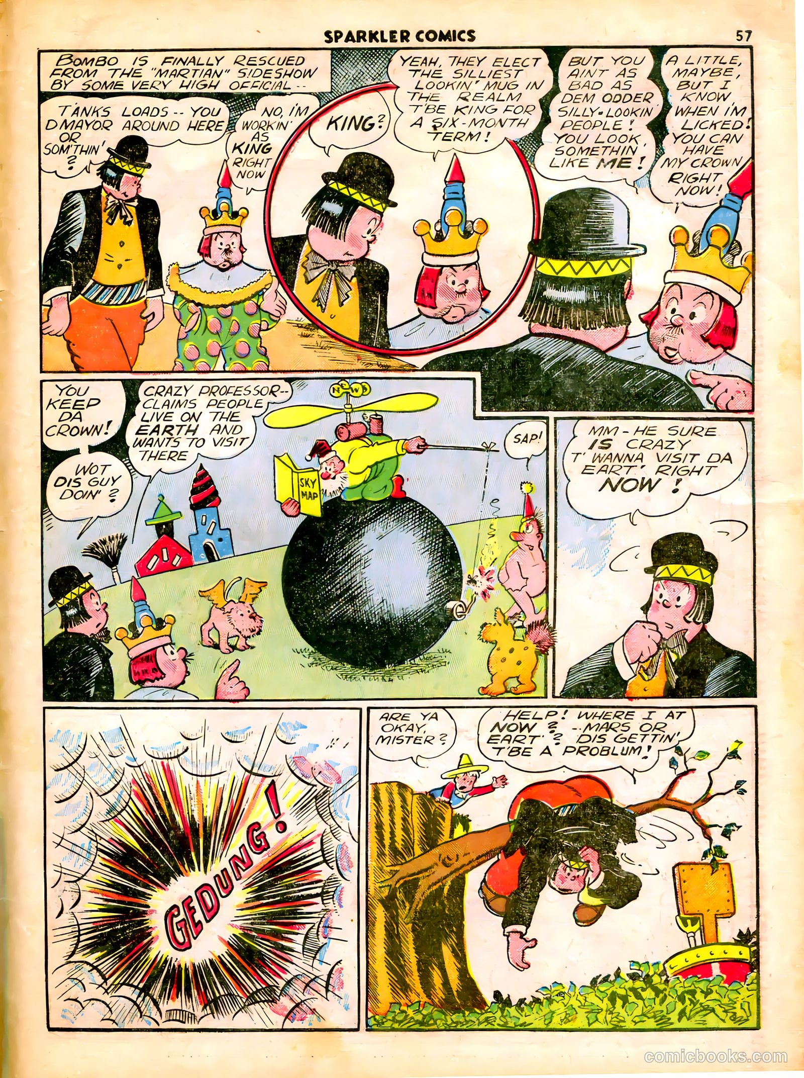 Sparkle Comics #17 (1951) — page 45 of 54