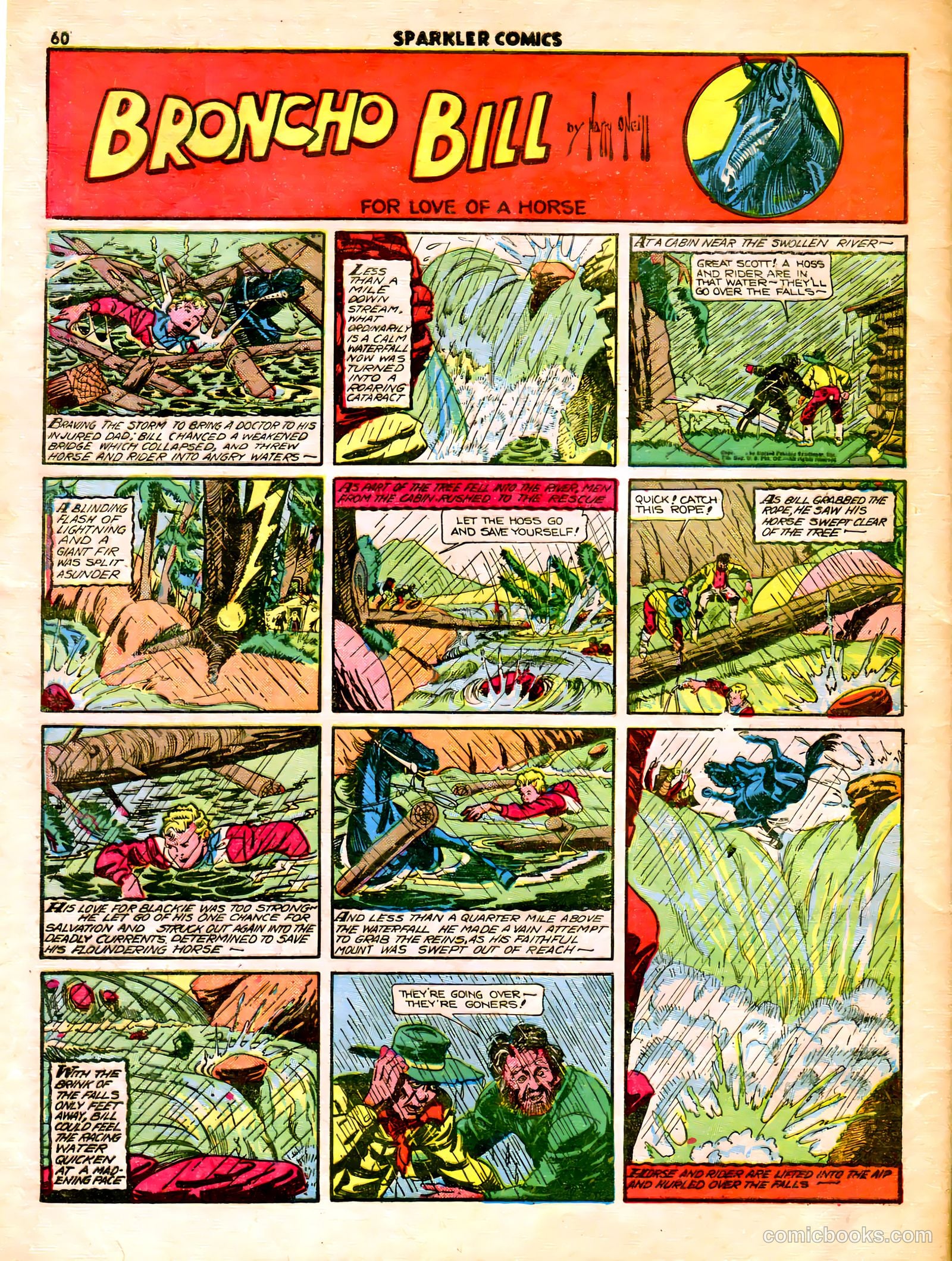 Sparkle Comics #17 (1951) — page 48 of 54