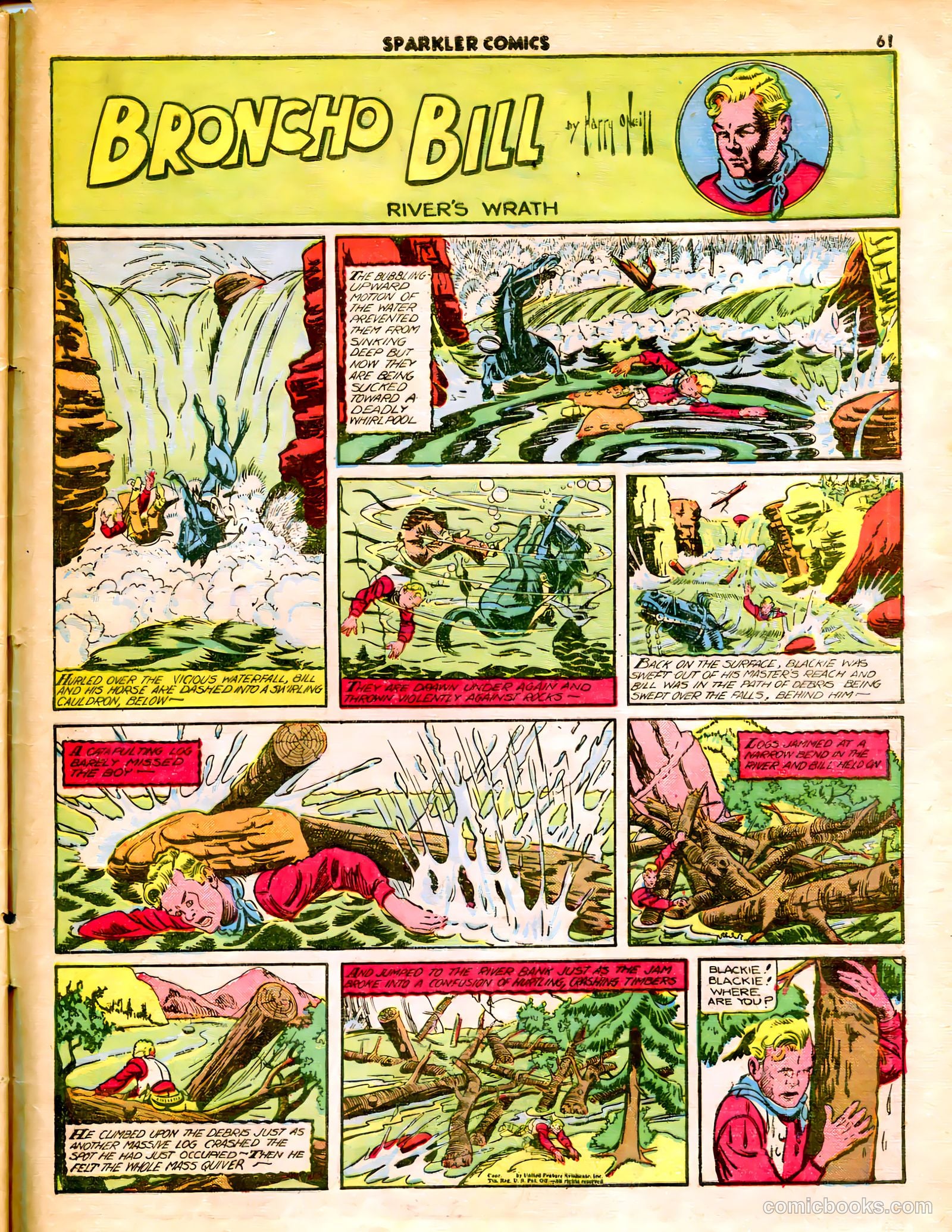Sparkle Comics #17 (1951) — page 49 of 54
