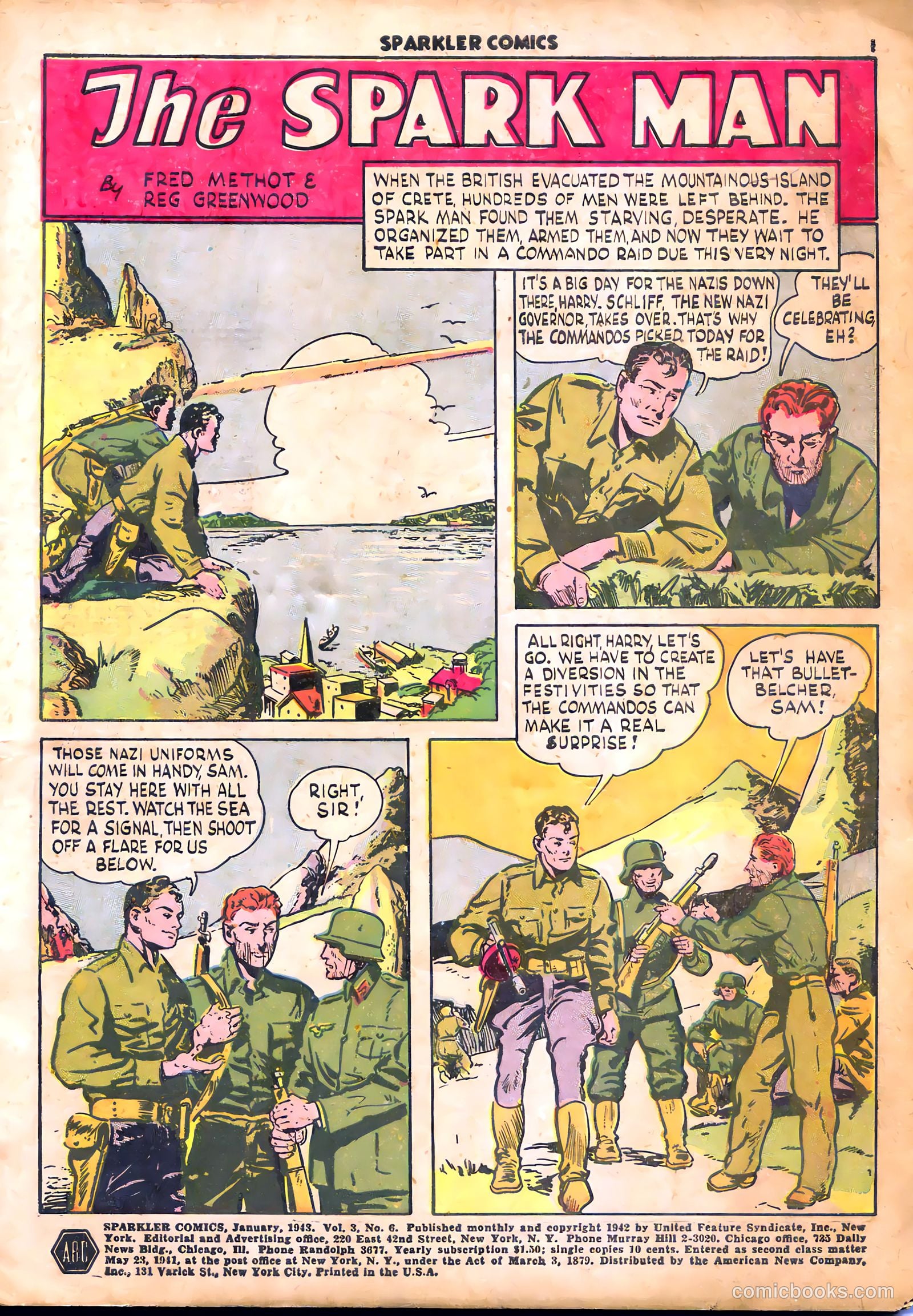Sparkle Comics #18 (1951) — page 3 of 56