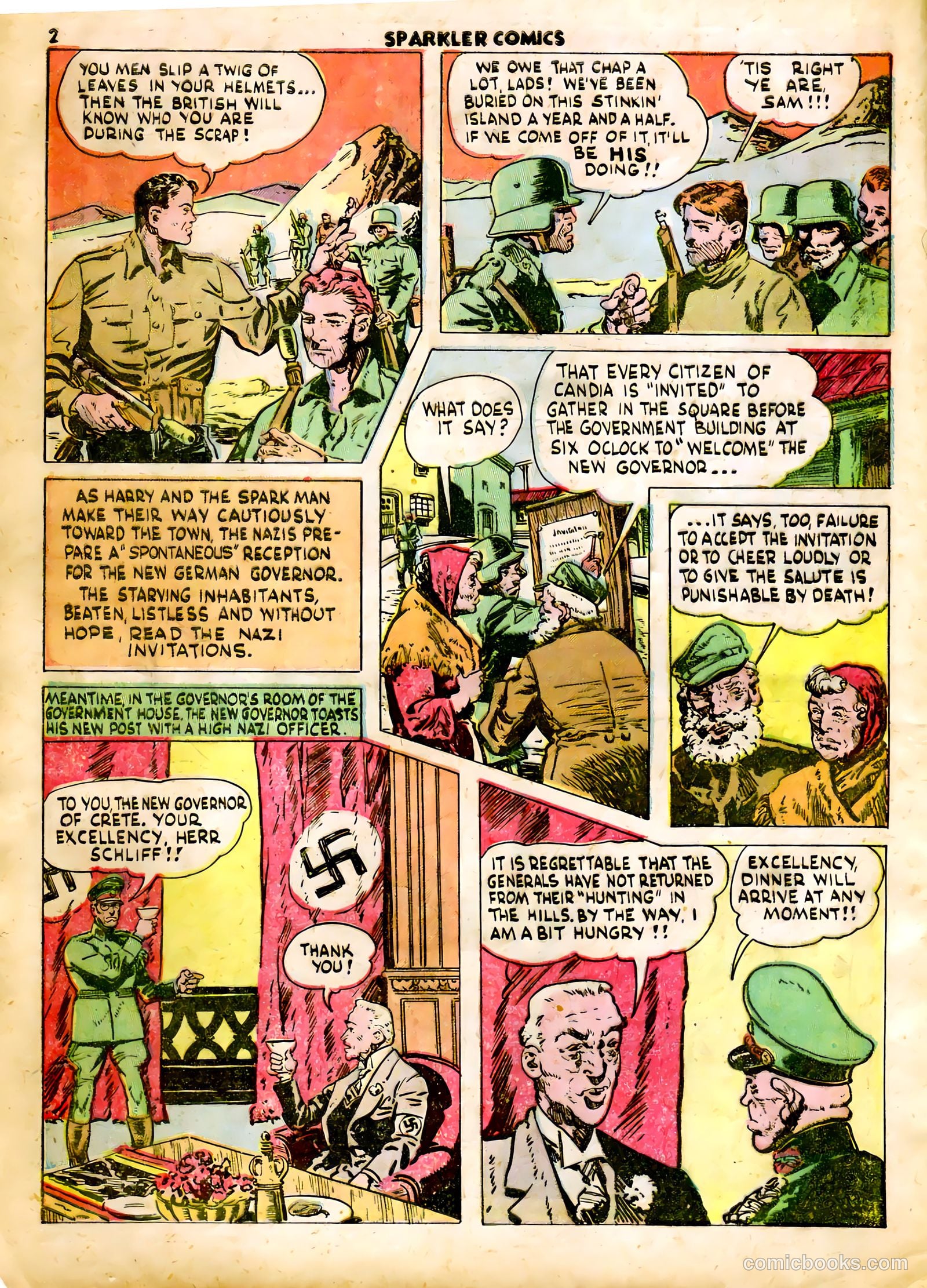 Sparkle Comics #18 (1951) — page 4 of 56