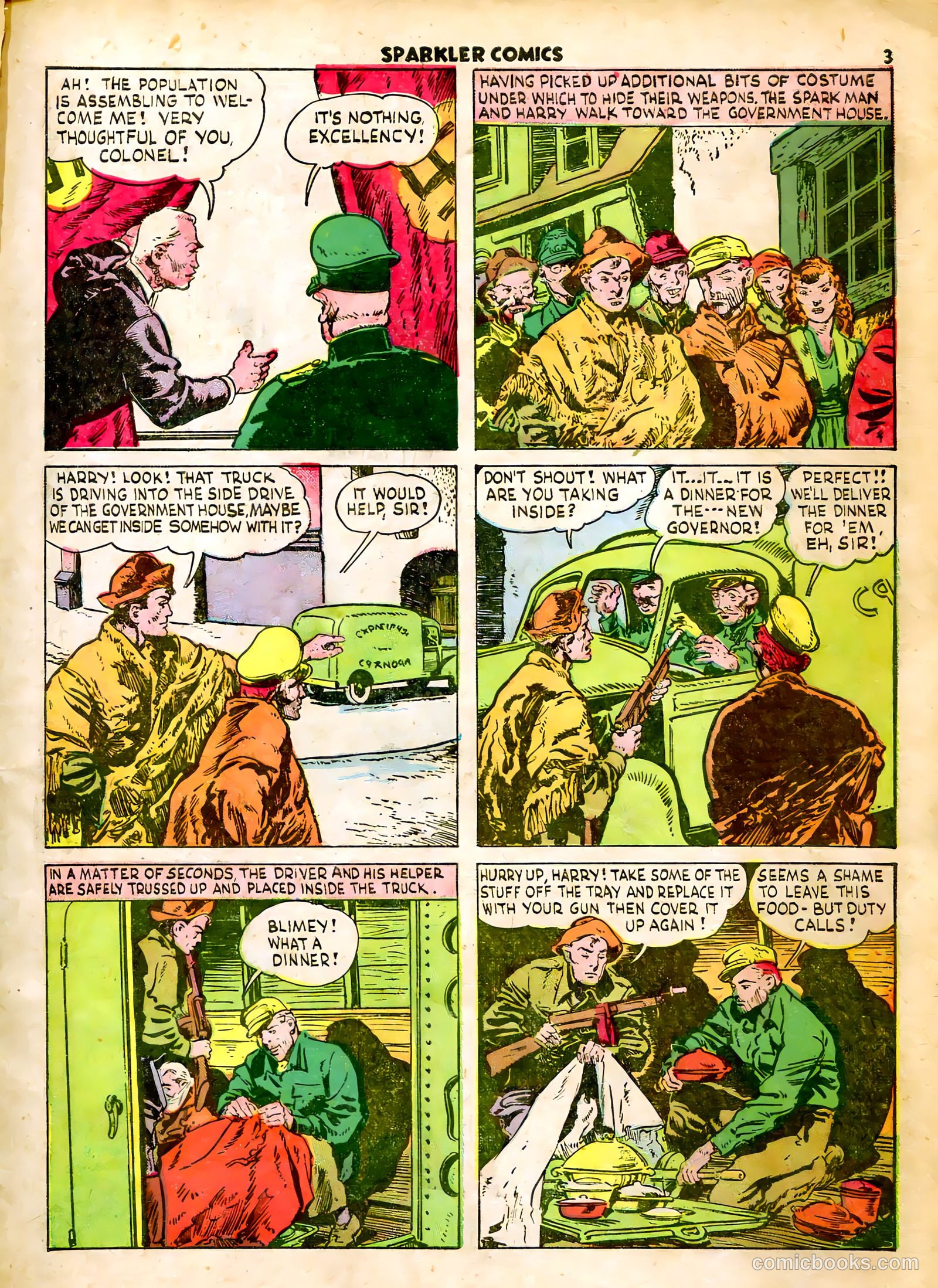 Sparkle Comics #18 (1951) — page 5 of 56
