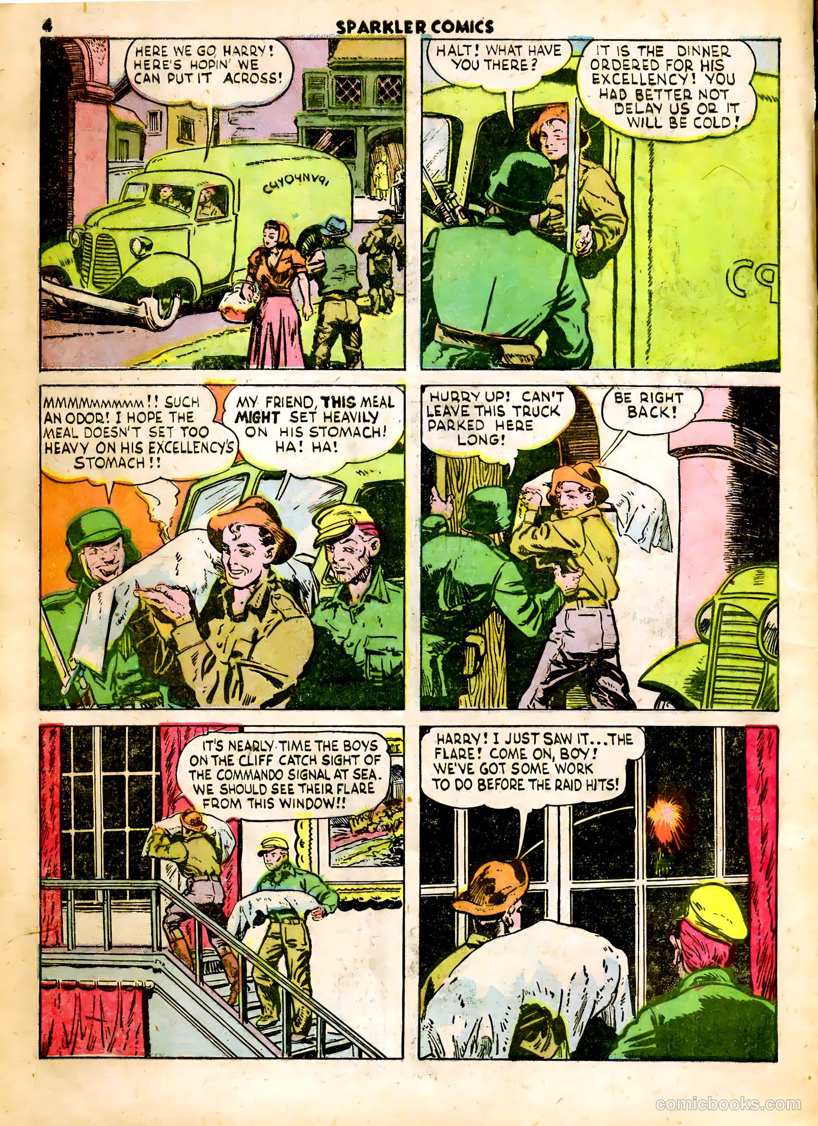 Sparkle Comics #18 (1951) — page 6 of 56