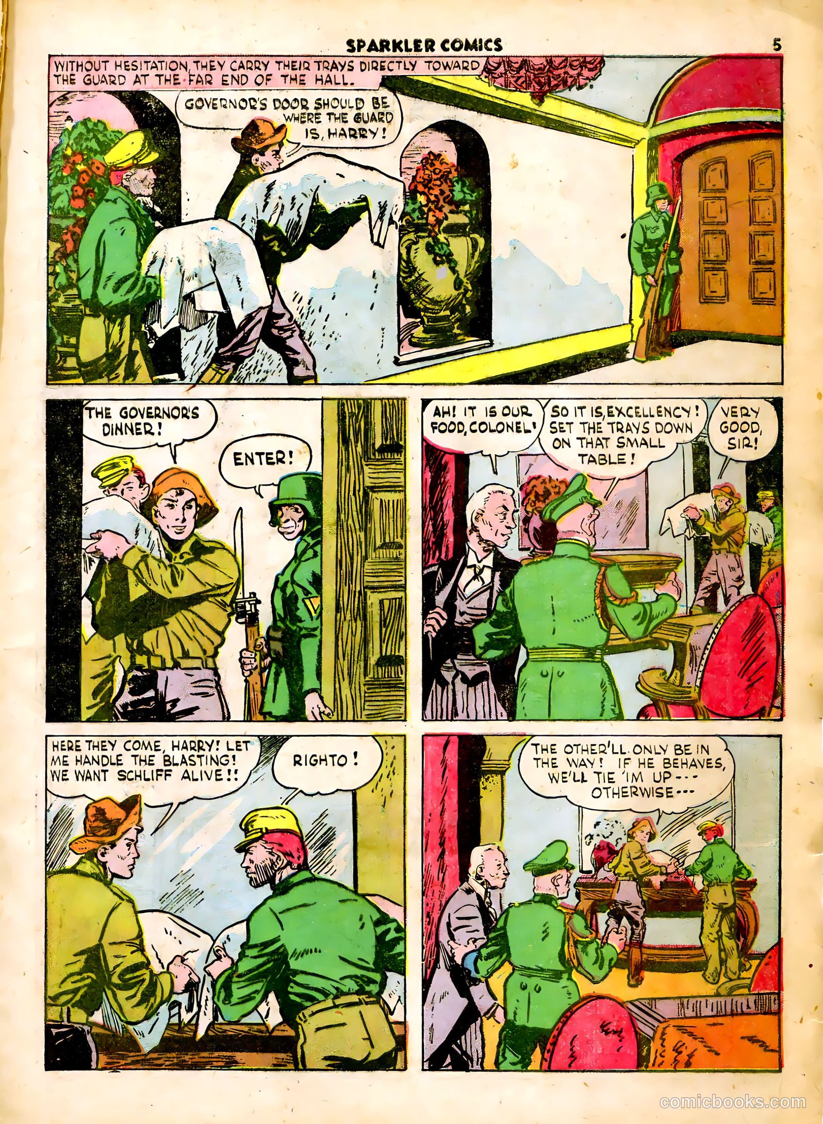 Sparkle Comics #18 (1951) — page 7 of 56