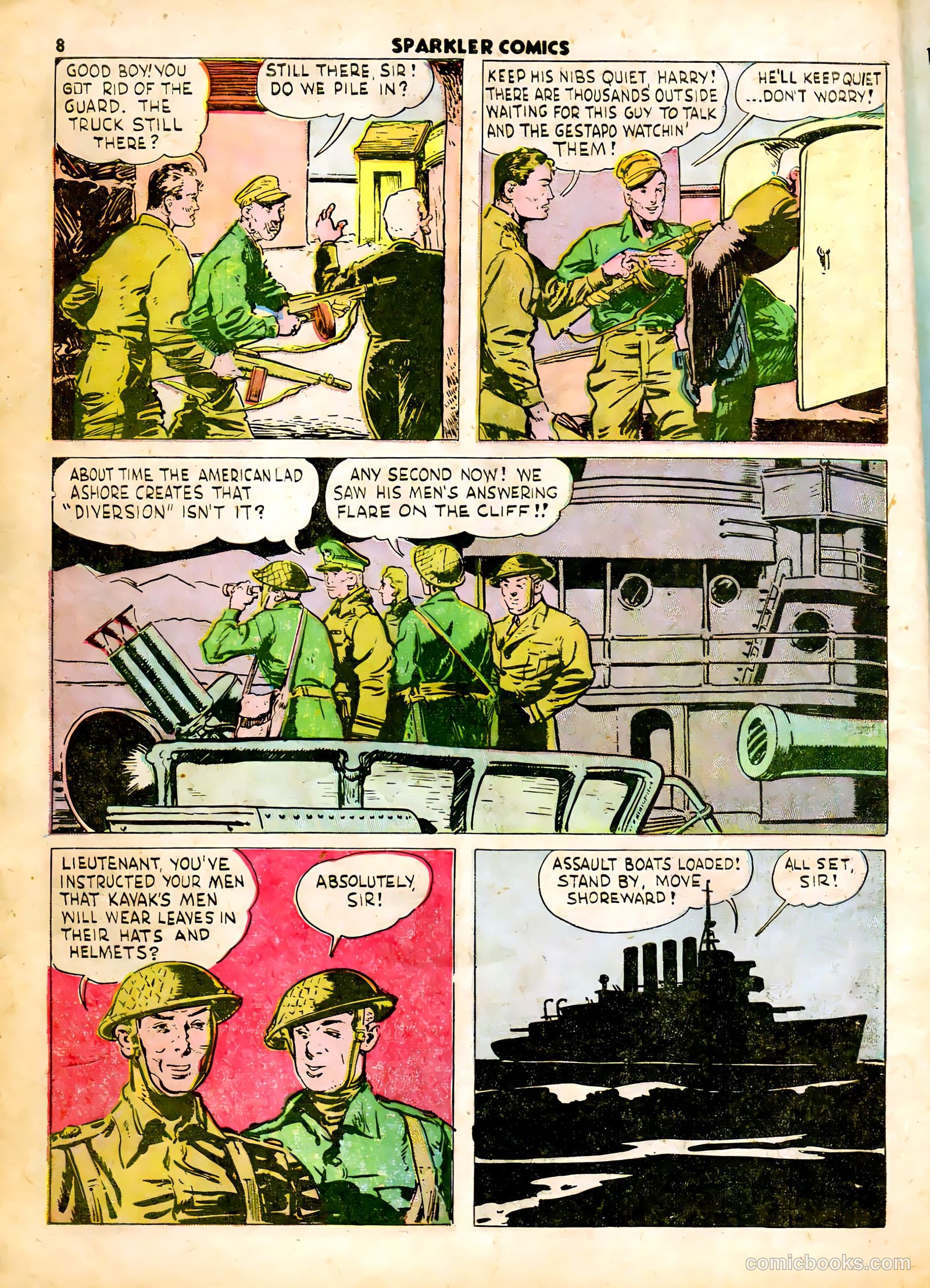 Sparkle Comics #18 (1951) — page 10 of 56