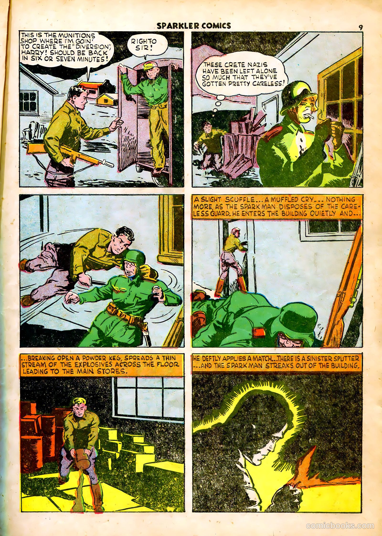 Sparkle Comics #18 (1951) — page 11 of 56