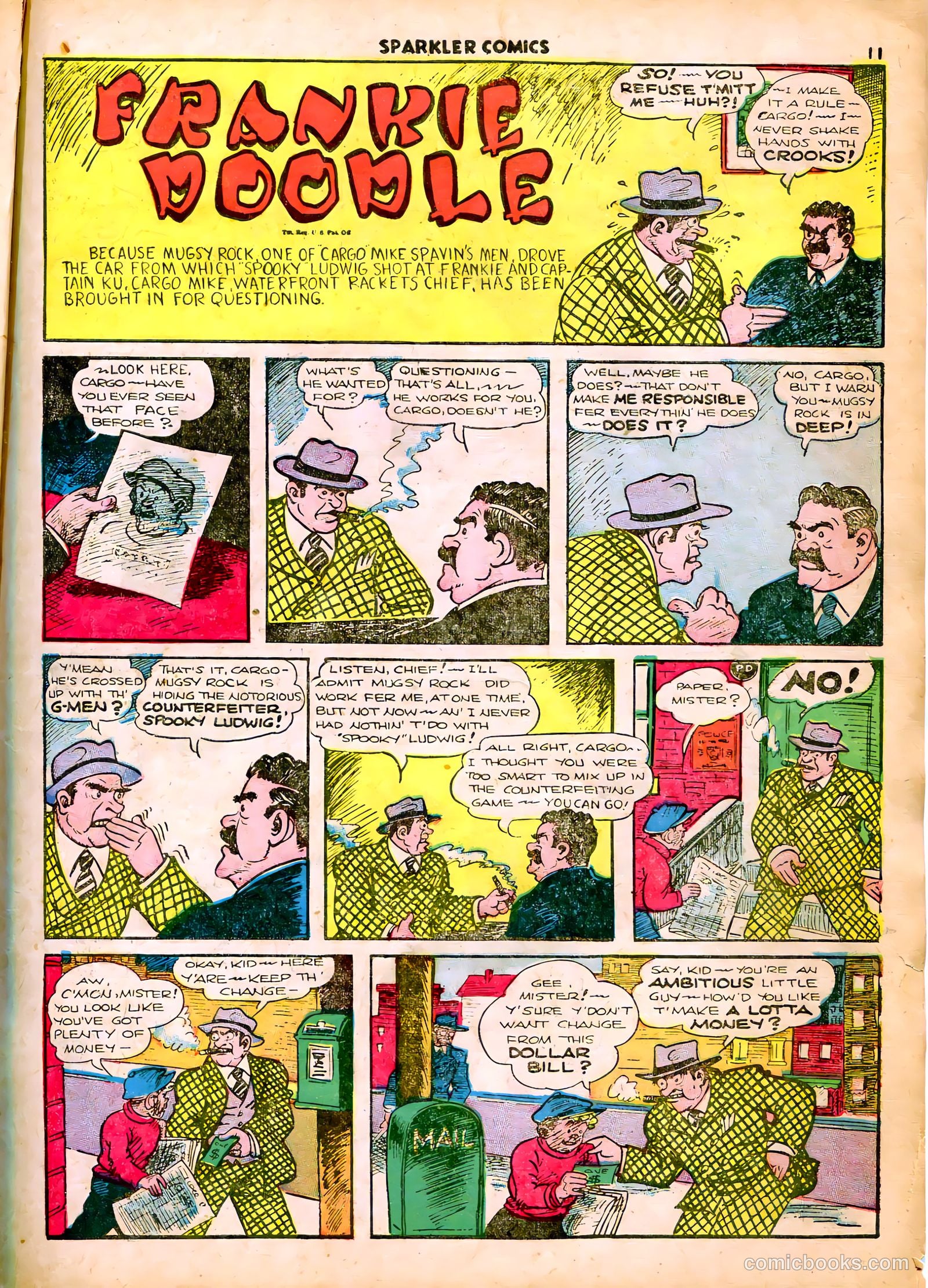 Sparkle Comics #18 (1951) — page 13 of 56