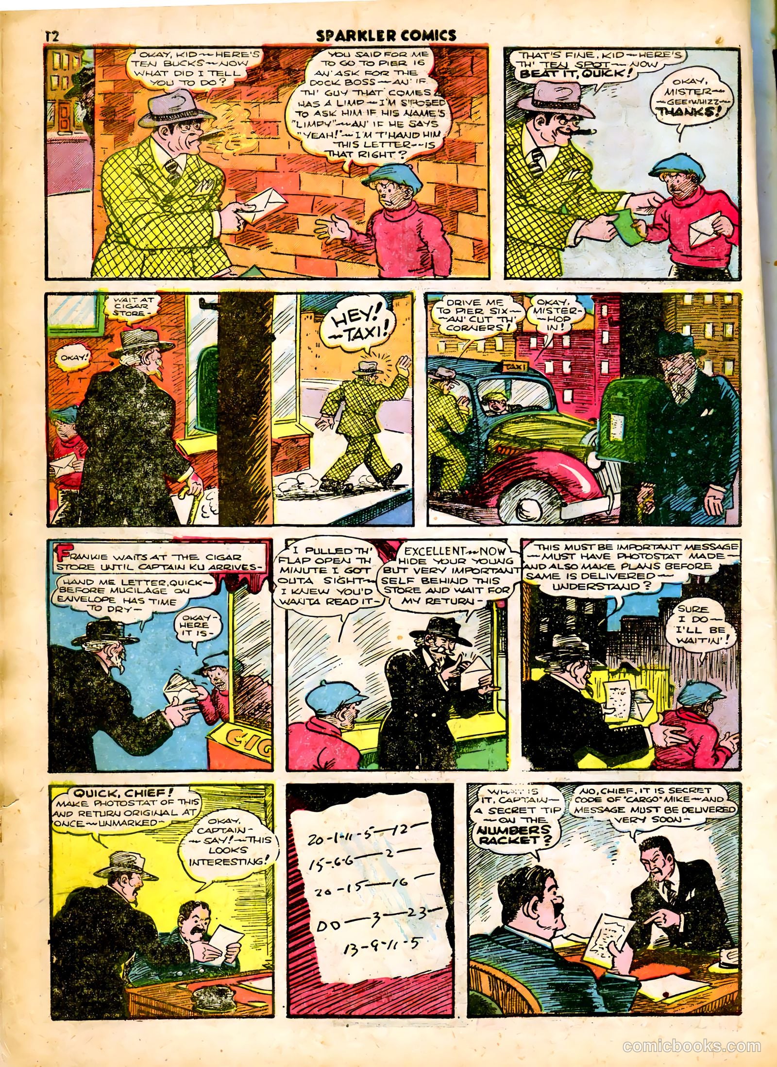 Sparkle Comics #18 (1951) — page 14 of 56