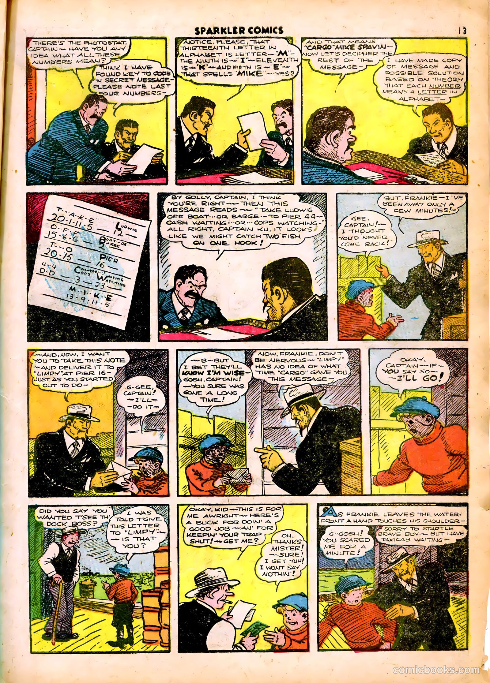 Sparkle Comics #18 (1951) — page 15 of 56