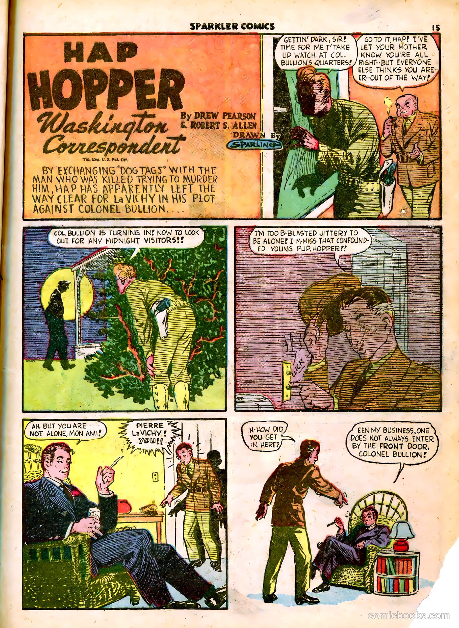 Sparkle Comics #18 (1951) — page 17 of 56
