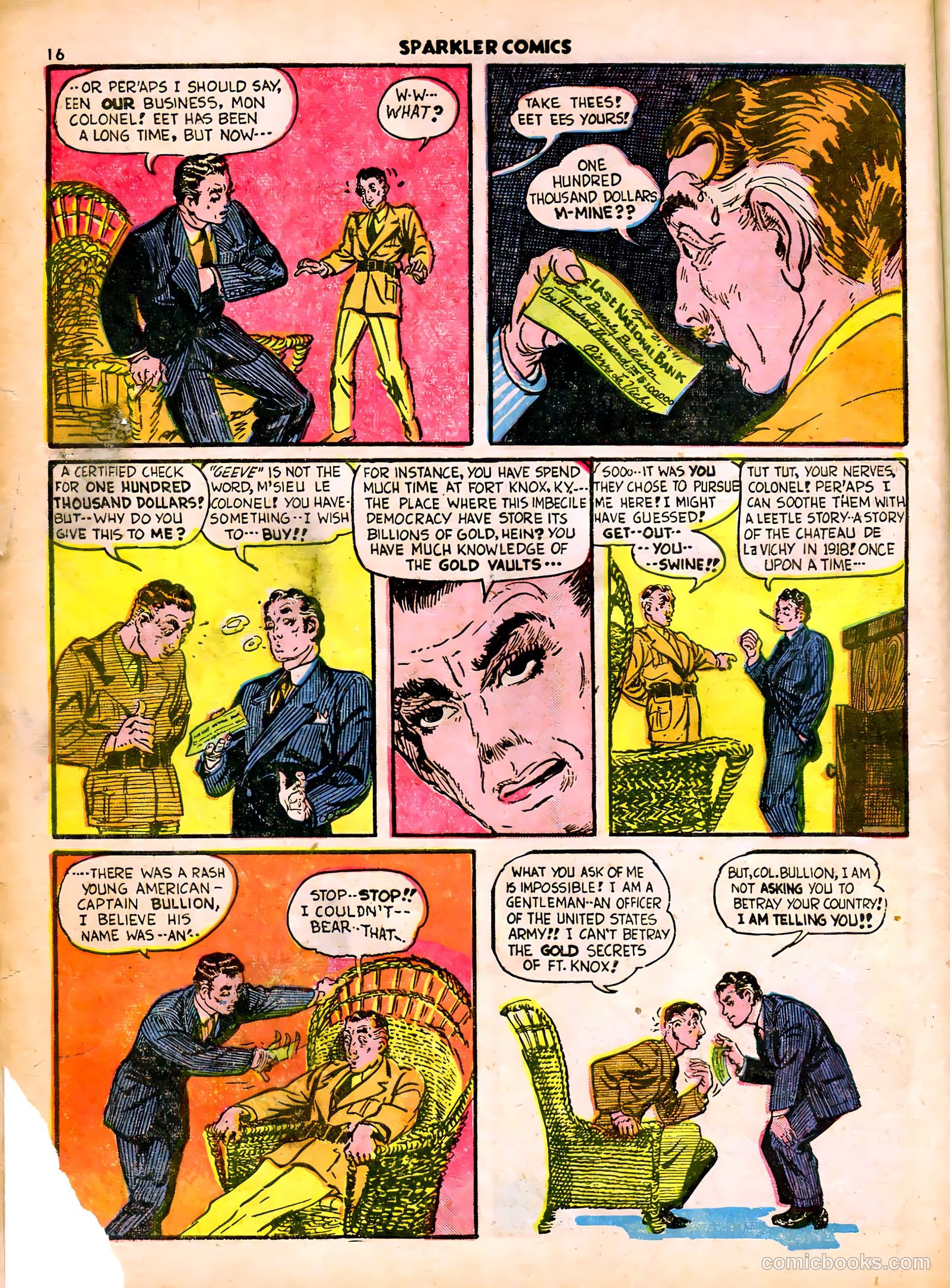 Sparkle Comics #18 (1951) — page 18 of 56