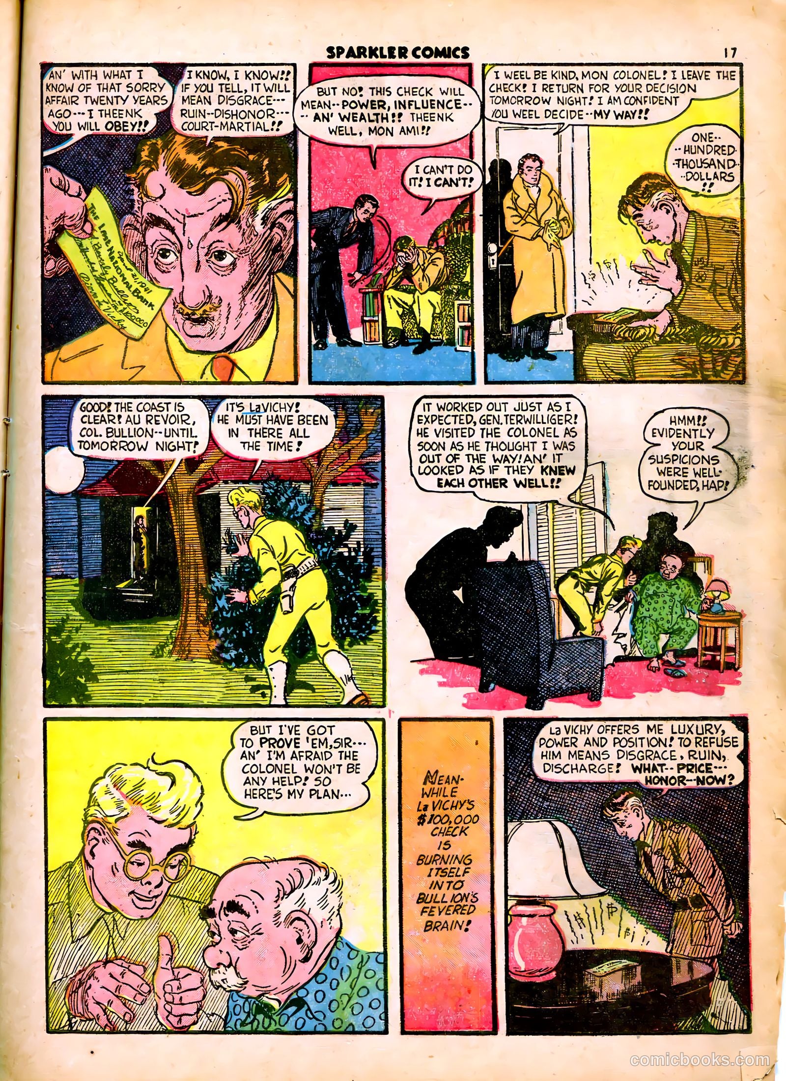 Sparkle Comics #18 (1951) — page 19 of 56