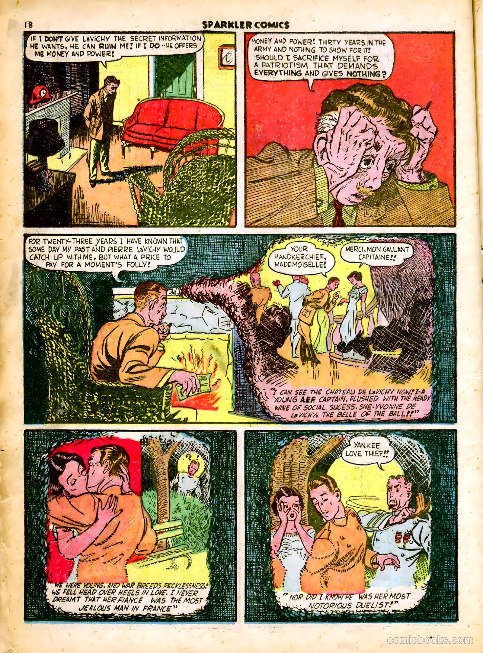 Sparkle Comics #18 (1951) — page 20 of 56