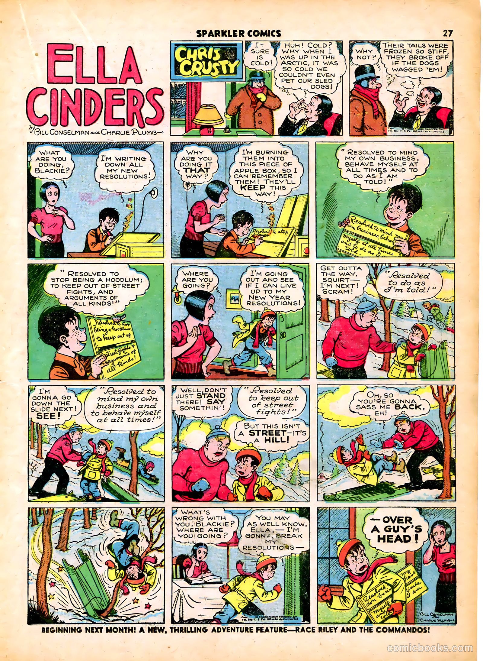 Sparkle Comics #18 (1951) — page 22 of 56