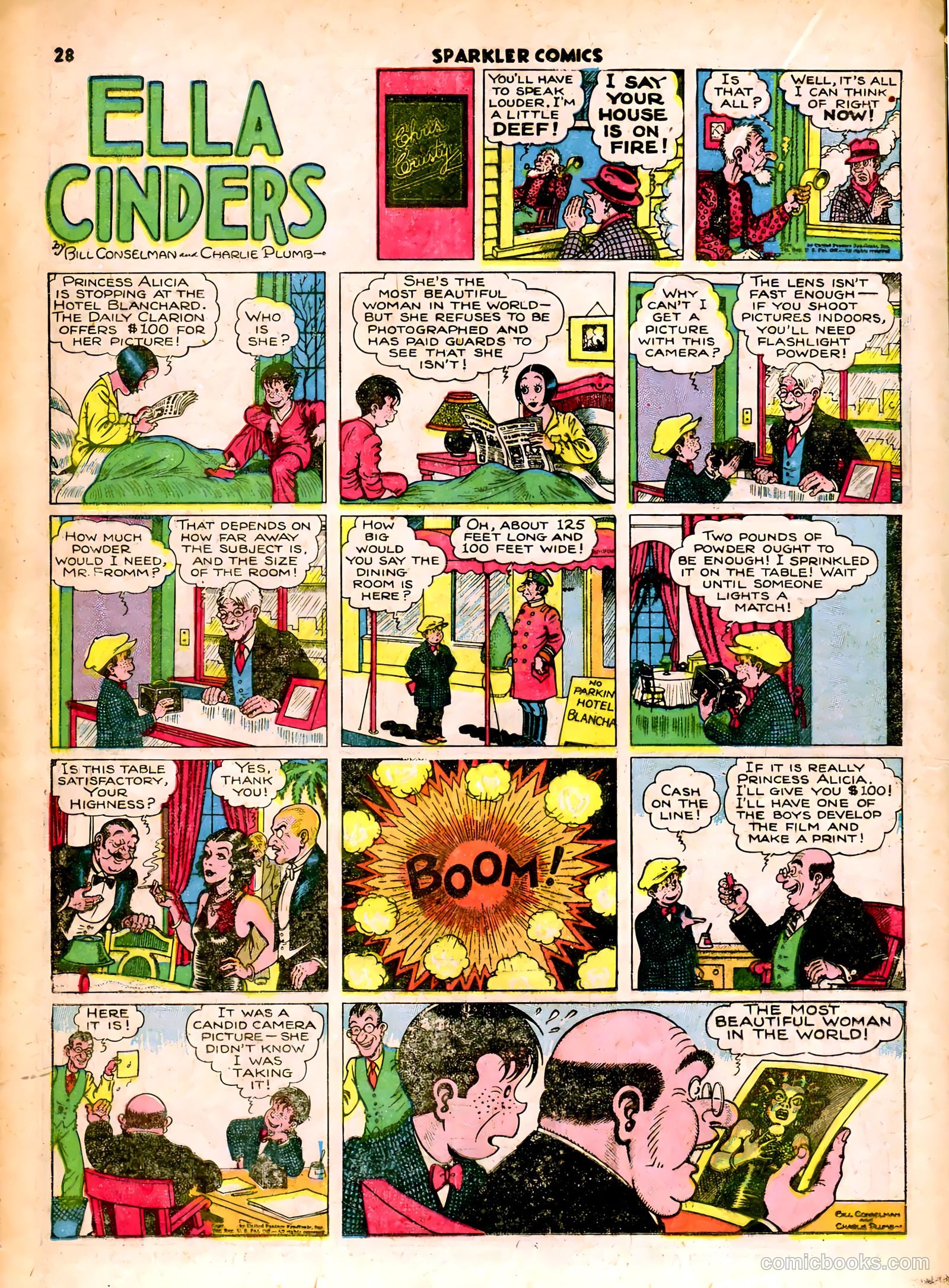 Sparkle Comics #18 (1951) — page 23 of 56