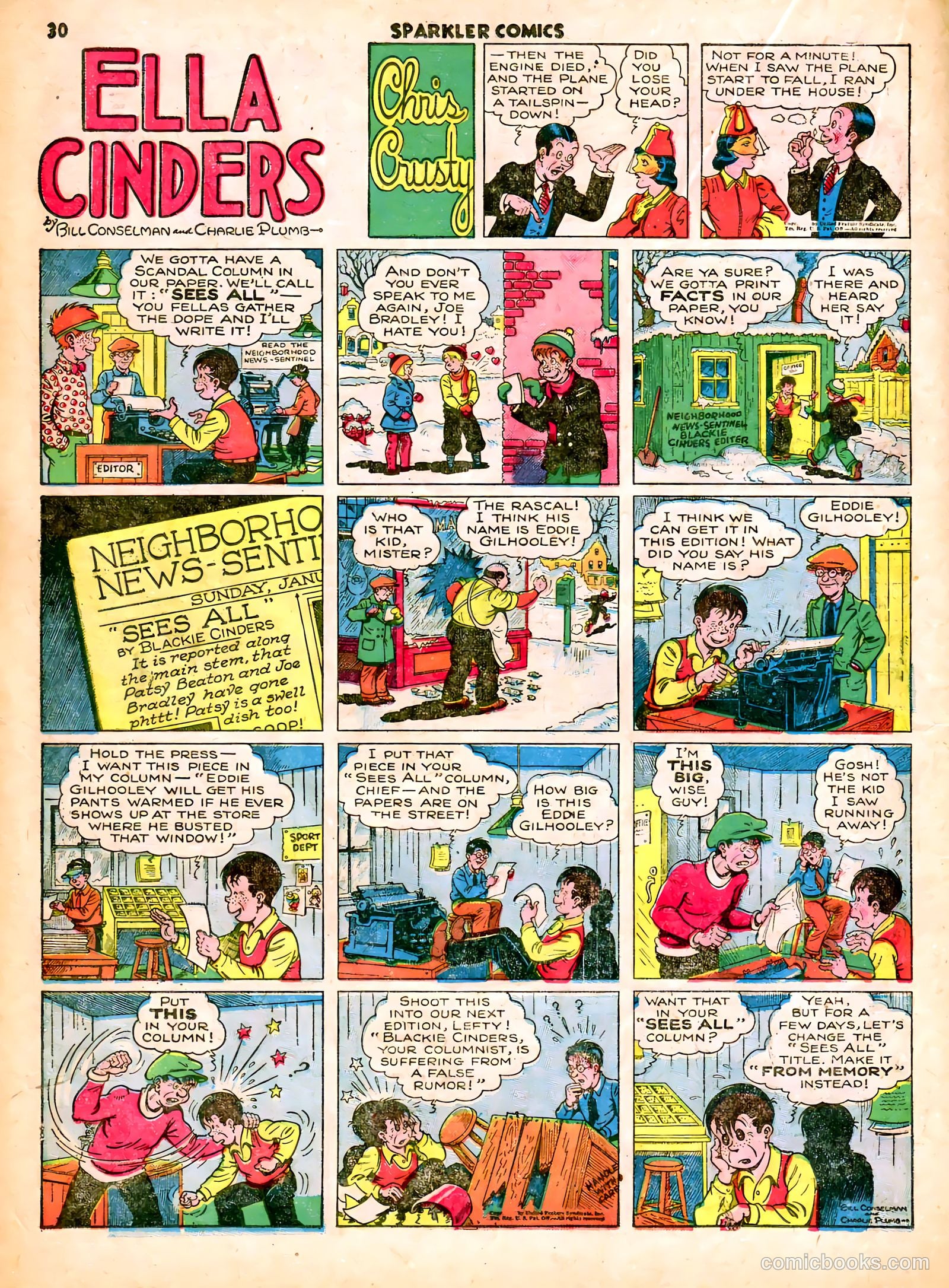 Sparkle Comics #18 (1951) — page 25 of 56