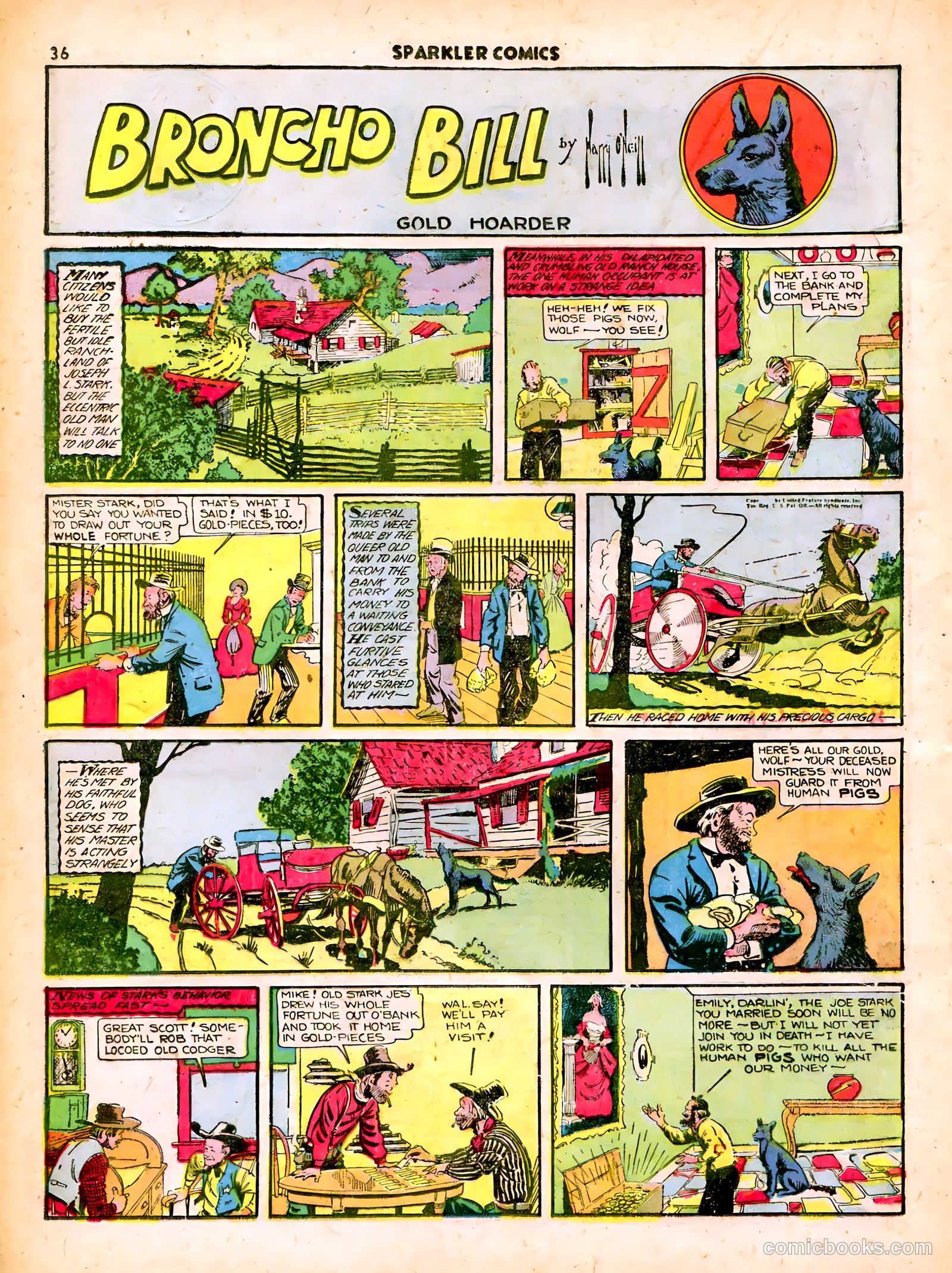 Sparkle Comics #18 (1951) — page 31 of 56